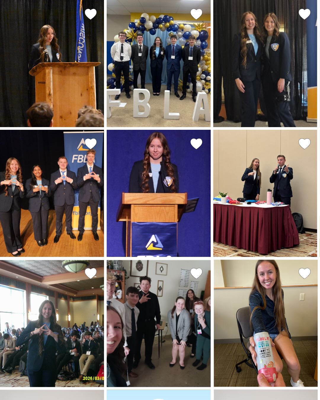 From the favorites folder of Vivian Bernhardt your 2025-2026 Region IV Vice President.
Thank you Wisconsin FBLA! I am incredibly grateful for team 72, my advisor Mrs. Wehrle, and all members that worked hard this past year.
A special thank you to members of Region 4 for an amazing regional conference, high community service efforts, and for welcoming four new chapters!
I am incredibly proud of what team 72 has accomplished and I look forward to seeing team 73 continue growing Wisconsin FBLA.
My final message to Wisconsin FBLA is this: you don’t have to be ready to seize opportunity—you just have to be willing. Step forward, take chances, and make the most of every opportunity.
This is Vivian Bernhardt, your Region 4 Vice President, signing off.