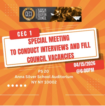 CEC 1 Special Meeting 04/15/2026