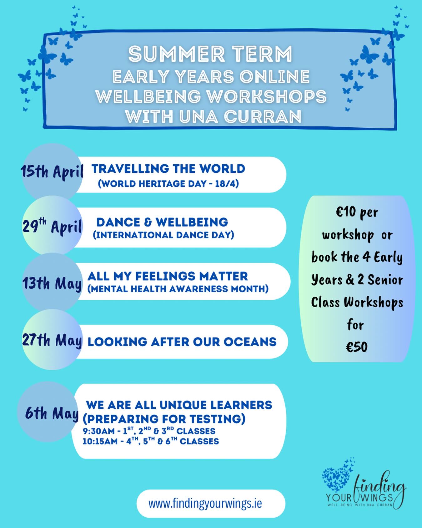 Ready to bring Well-being to your school for the busy Summer term ?
Book online through my website now or DM for more information.
Turn your busy classroom into a calm space while your pupils settle, focus & connect 🌸
#wellbeinginschools #findingyourwingswellbeing #onlinewellness #childrensmentalhealth #calmclassroom
