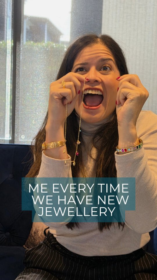 🫣✨ The struggle is REAL. Every time a new collection drops, I tell myself, "This is for the shop, not for your jewellery box." But then I saw the way the light hits this new bracelet... and well, the rest is history.
One for you, one for me? (Or maybe just two for me?🤭)
The new collection is officially LIVE! Check it out before I "accidentally" keep those too.
Book your visit now.
#SmallBusinessOwner #JewelleryLover #NewArrivals #Unboxing #SmallBizStruggles