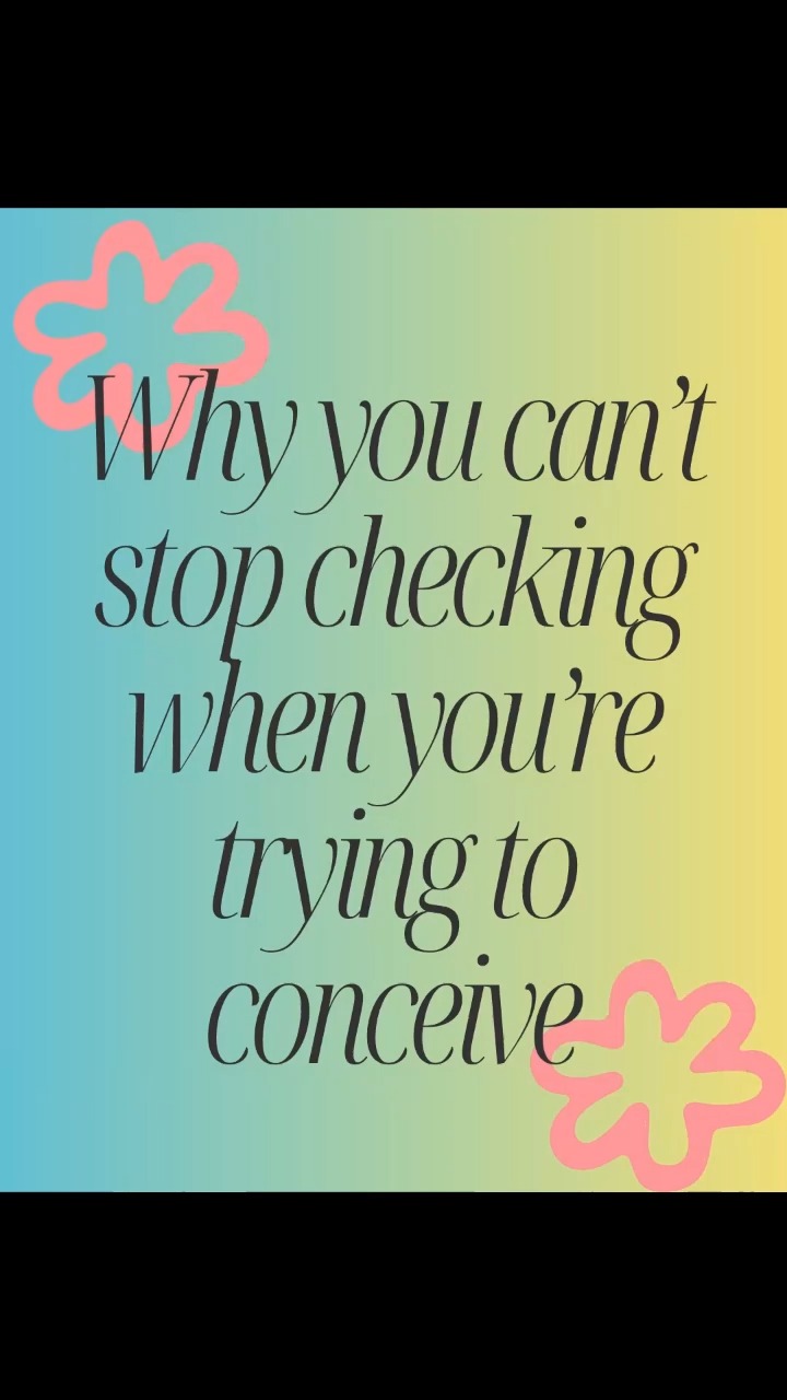 If you can’t stop checking your body when TTC, it makes sense. More monitoring feels like control — but it rarely brings certainty.
*For educational purposes, not medical or therapeutic advice*
#TryingToConceive #HealthAnxiety #WomensHealth #SymptomTracking #AnxietySupport
