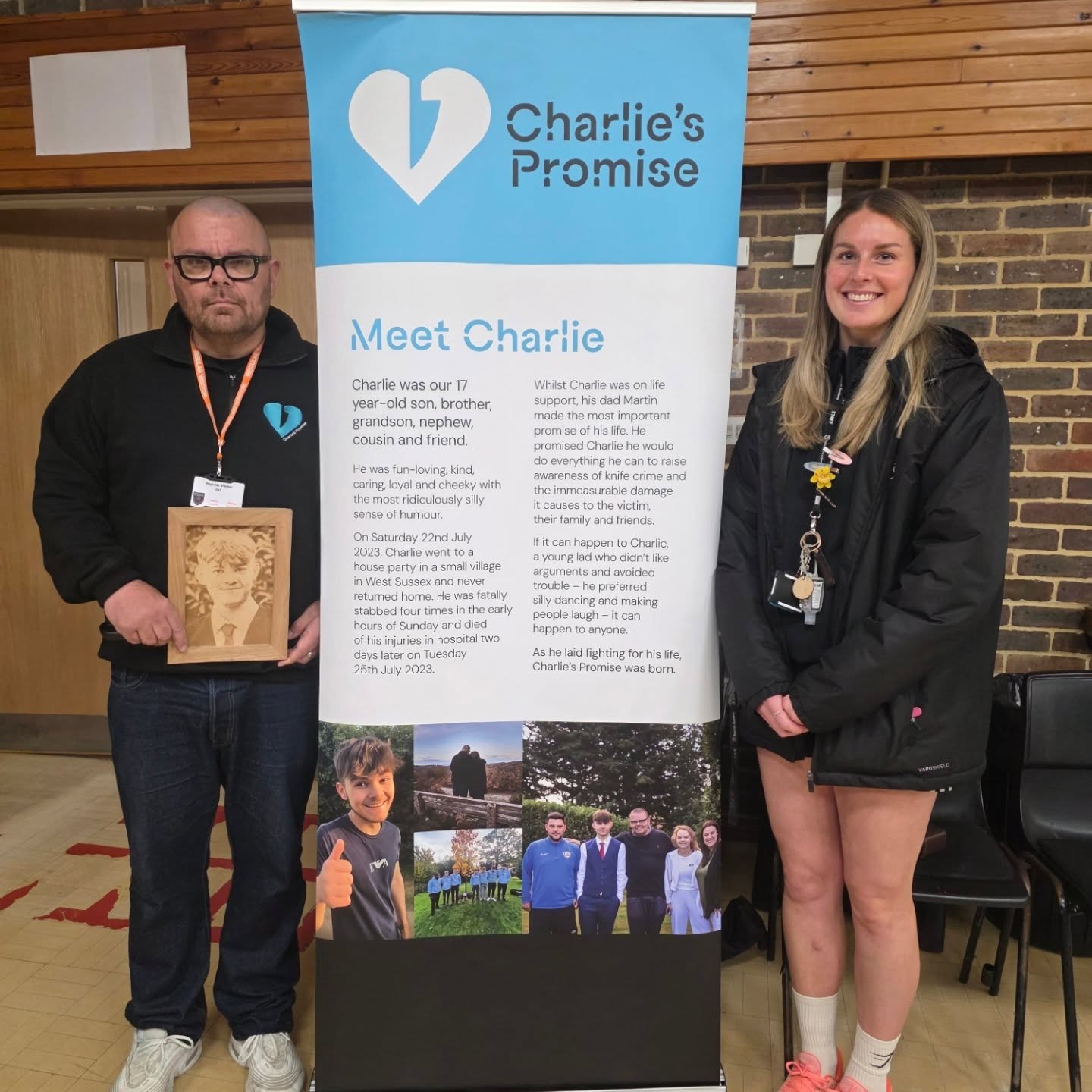 First talk of the day done with Year 12 at the incredible @beaconacademycrowborough
I visited last year and it’s just as special coming back to such a warm, welcoming school.
You can feel the atmosphere the moment you walk in, and this one is right up there with the very best. The students’ kindness, curiosity and compassion say everything about the amazing staff behind them.
Huge thanks to Dannii for having me back.
Now onto the lower school site to speak with Year 9s.
Please remember you can report ALL knife carriers anonymously through @fearlessuk or by calling 0800 555 111
Always loved always missed Cheeks 🩵
#StopKnifeCrime
#education
#Strongertogether