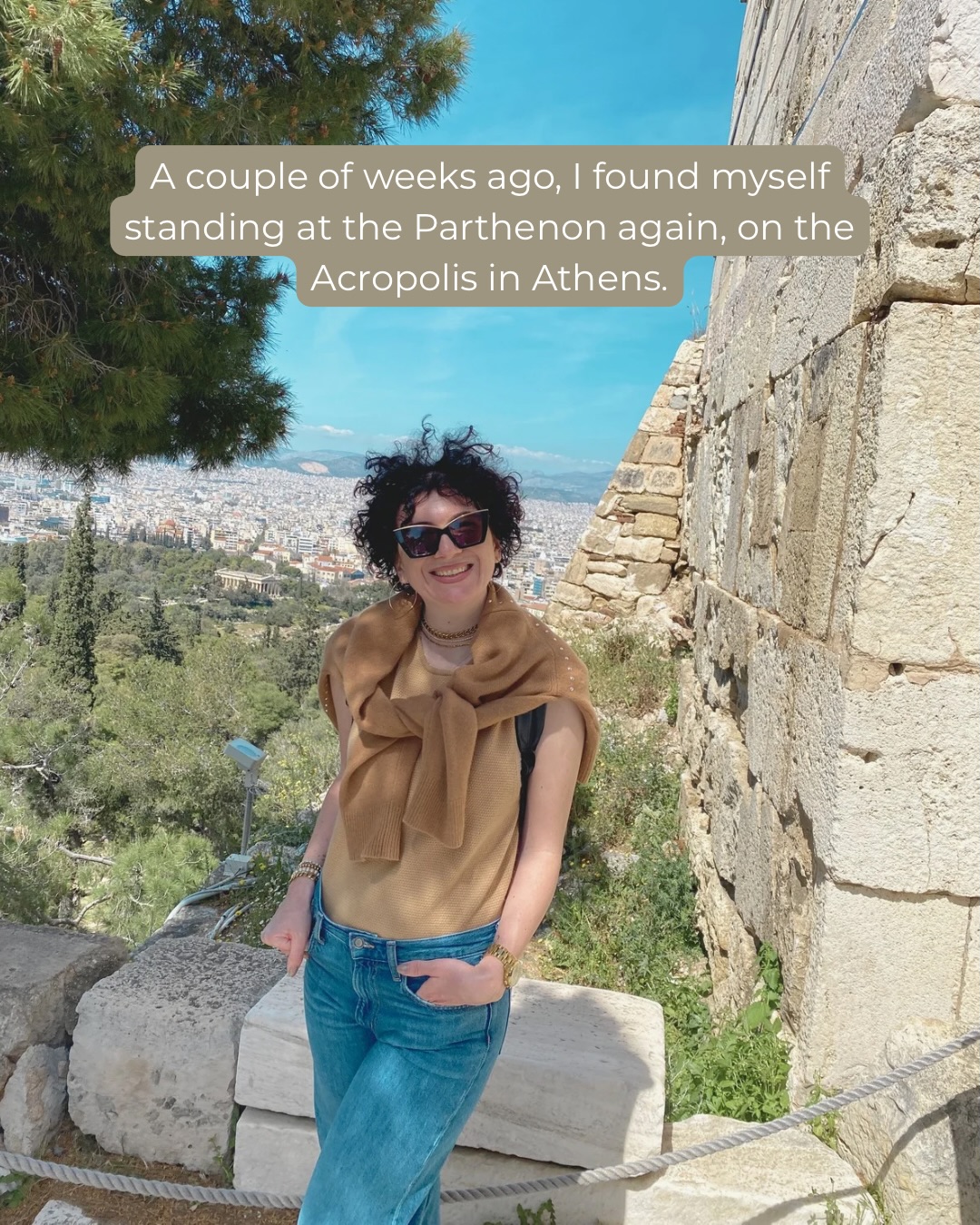 A couple of weeks ago, I was at the Parthenon, on the Acropolis of Athens, again.
Iāve been there a few times before, but this time felt different.
As I was queuing to go up the steps, I had this strong feeling of being very small.
Not in a negative way, but in a quiet, grounding way.
The grandeur of the temple, standing so high and so close to the sky, reminded me that there is something bigger than us.
We are such a small part of this vast universe.
Itās the same feeling I experience when I facilitate Family Constellations.
That sense that there is something greater guiding us. Some call it collective consciousness, others divine grace. A presence that supports us, helps us heal, and meets us when we are open to it.
It was a beautiful feeling.
If you feel called to experience this divine grace that guides healing, Iāll be holding a Family Constellations workshop in š©š° Copenhagen on April 25th.
Just come as you are, with an open heart. āØ
