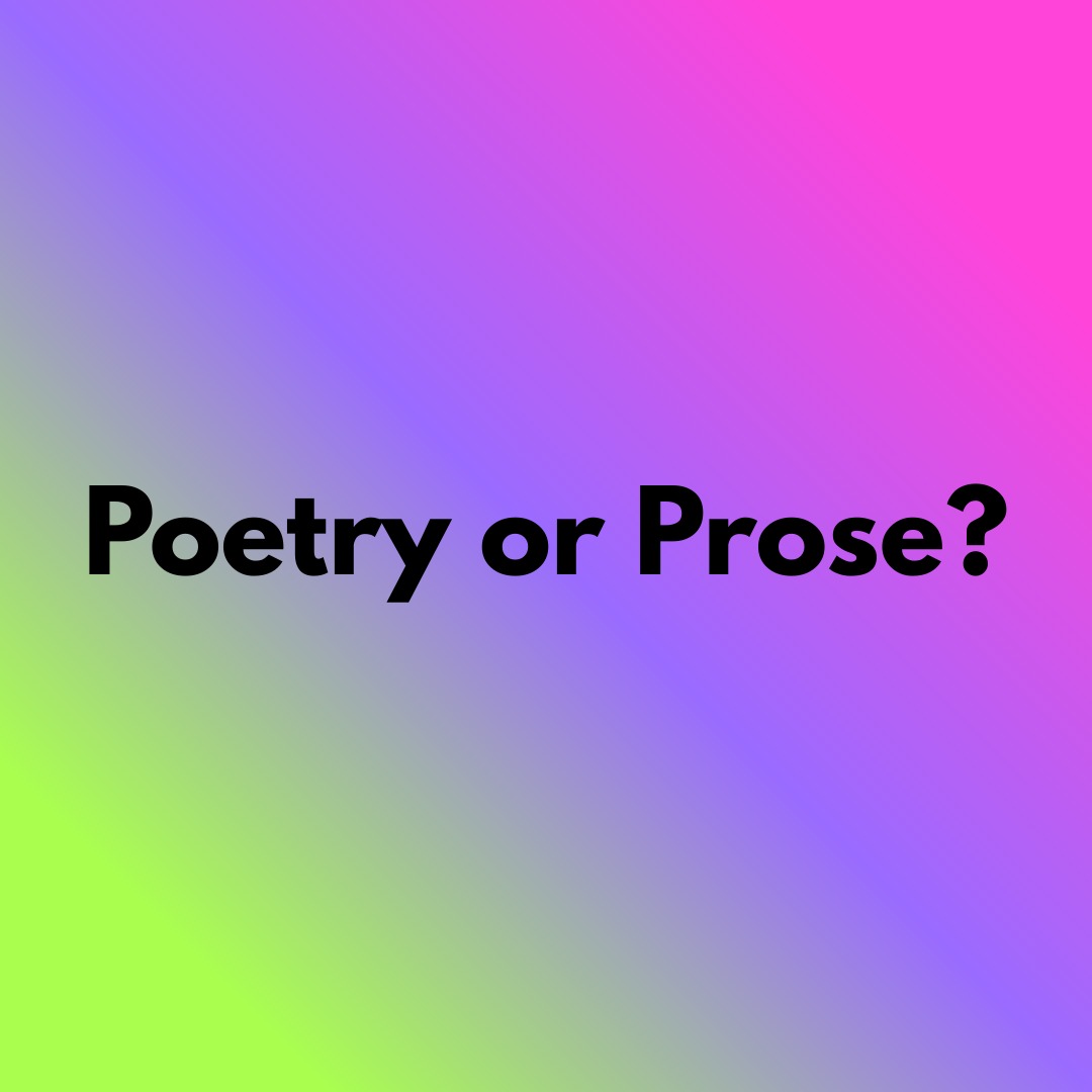 I'll admit… this one is kind of silly. IMO, they're different art forms in the same medium. It's like forcing a choice between the Haka and ballet. Poetry is intensely personal for me, more like music. Poetry expresses the inexpressible, prose communicates the depth and passion. I like to think that my best work mixes of both.
https://www.storiesbydk.com
#QOTD #Question #fyp #indie #author #scifi #psychologicalhorror #sciencefiction #cyberpunk #books #bookish #indieauthor #indiescifi #syfy