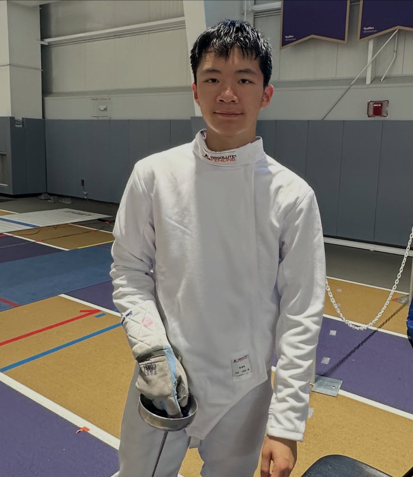 Marcus earned his D rating at American 🇺🇸 Challenge this weekend by winning against a fencer he lost to just the previous day. Congrats 🎊 👏🏽 and great job. Keep working, training, stay consistent and your results will improve.