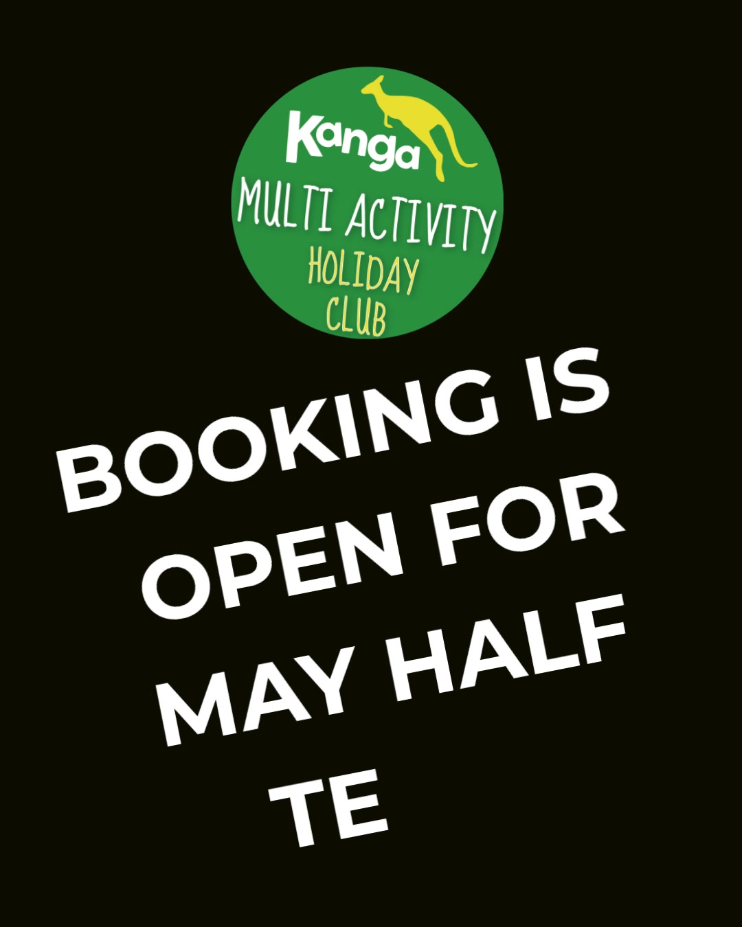 🎉 May Half Term Holiday Club is now open to book for Queensbury, Skipton and Bingley! More venues released soon.
Looking for fun, active childcare this half term? We’ve got you covered 🙌
Join us for action-packed days full of sports, games and activities where children can stay active, make friends and have lots of fun during the school holidays.
Special themed days include:
🏏 Tuesday 26th May – Cricket Tournament Day
⚽ Thursday 28th May – Football League Final Day
Our experienced coaches create a safe, friendly and energetic environment where every child can thrive.
Spaces can fill quickly, so book early to secure your place.
👉 Book now: https://www.kangasports.co.uk/holidayclubs
#KangaSports #HolidayClub #MayHalfTerm #Skipton #Childcare #KidsActivities #BradfordKids #SchoolHolidays #ActiveKids #HalfTermFun #SportsCamp #HolidayActivities #bingley #skipton