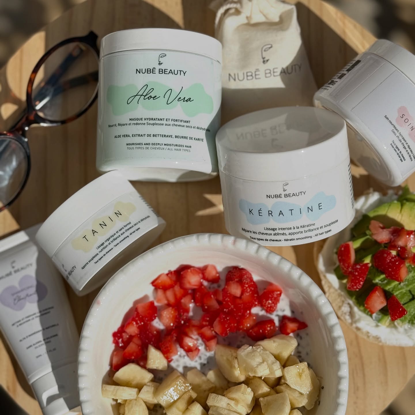 Le matin parfait avec @nubebeauty_fr 🤎🌸✨
#morningroutines #selfcare #nubebeauty #haircare