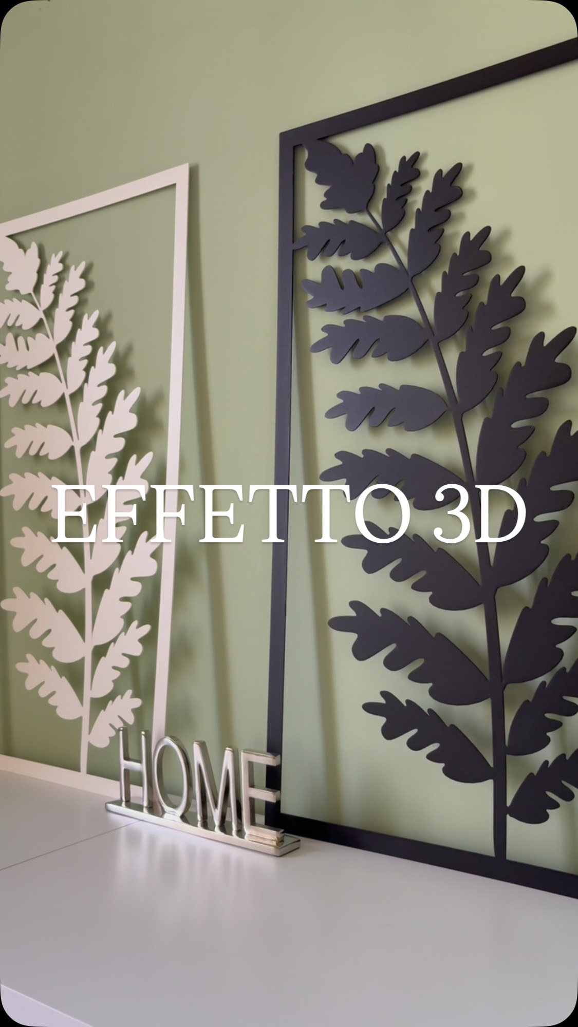 Effetti 3D e unico. ✨