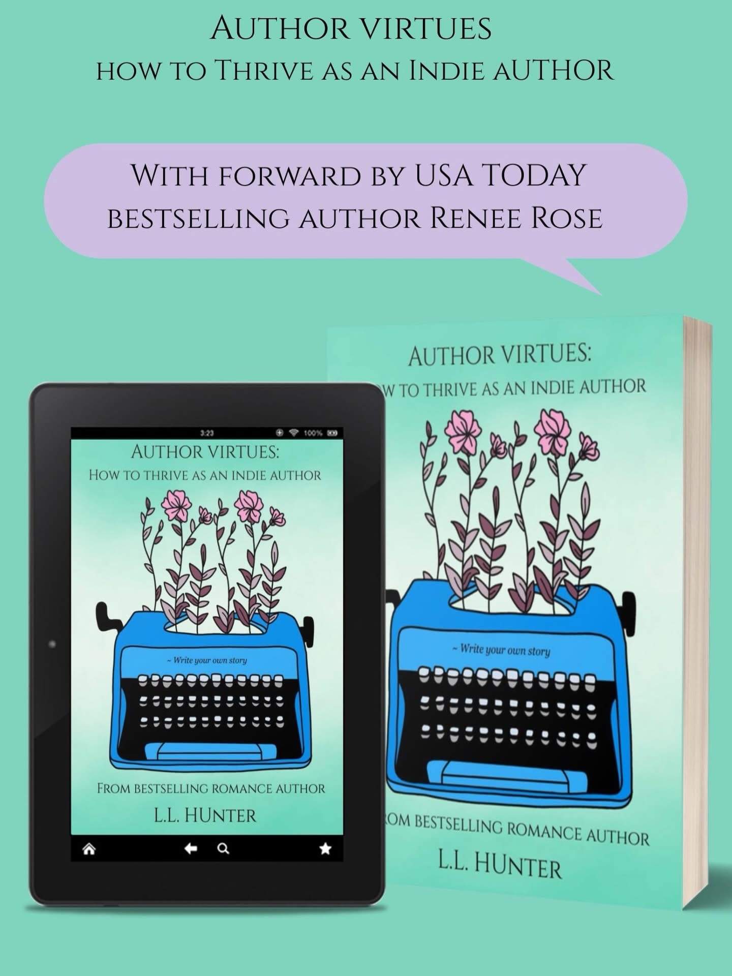 🌸 Author Virtues announcement! 🌸
I’m so excited to announce that @reneeroseromance who wrote @writetoriches has agreed to write the forward for my book, Author Virtues!
Write is Riches changed my life, and Renee herself inspires me. Thank you so much Renee.
Author Virtues: How to Thrive as an Indie Author, is coming May 31st. You can preorder the ebook or a signed paperback on my website now. Link in bio.