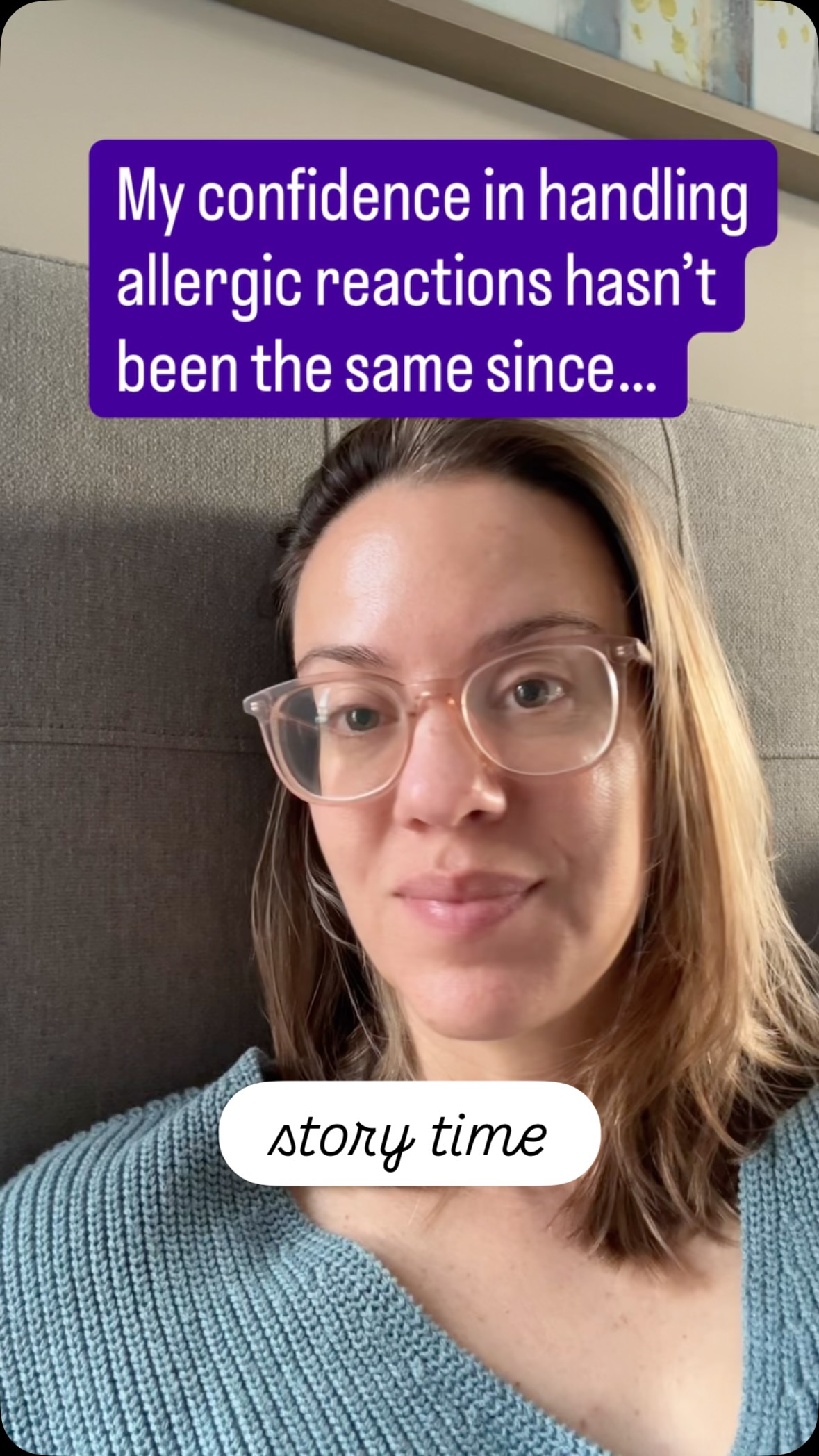 For years, epinephrine felt terrifying, like a last resort I hoped I’d never need.
Then I used it.
And everything shifted.
I saw how quickly it worked… and realized I could trust it, and myself.
From fear → confidence.
Not because it isn’t scary, but because I know I can act when it matters.
#foodallergy #epinephrine #allergyparent #anaphylaxis #confidence