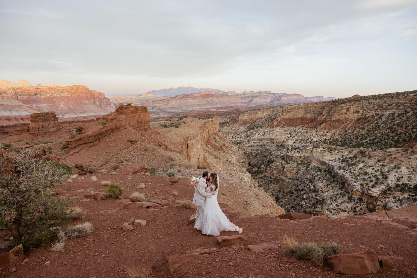 Capitol Reef National Park showing off for Caroline + Matt 🧡