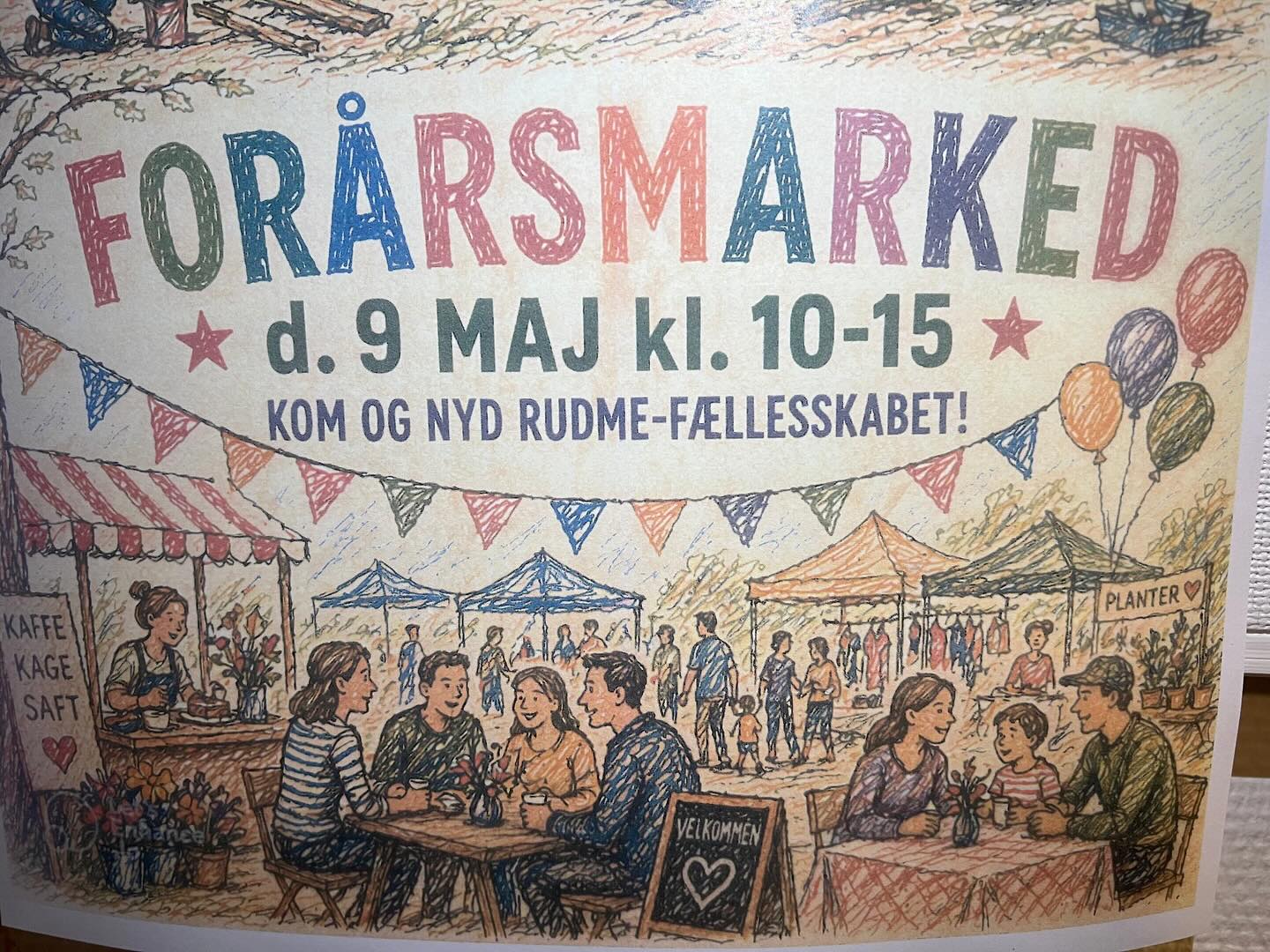 Forårsmarked på Rudme Friskole - Børnehave & Vuggestue 🌸 Sæt kryds i kalenderen: Lørdag d. 9. Maj 2026 kl. 10-15.
Det bliver en dag fyldt med sjov for hele familien - og ALLE er velkomne, uanset om du kender stedet eller ej.
Glæd dig til: en masse skønne boder med planter, mad m.m samt nogle musikalske indslag fra eleverne på skolen.
Er din familie nysgerrig på Rudme Friskole - Børnehave & Vuggestue? Så er både børn, forældre og personale klar til at vise rundt og fortælle om vores unikke sted.
Læs mere på 👉 https://www.rudmefriskole.dk og på vores Facebook side.
Del gerne opslaget og spred ordet - Vi glæder os til at se jer til forårsmarked på Rudme Friskole - Børnehave & Vuggestue! 🤩