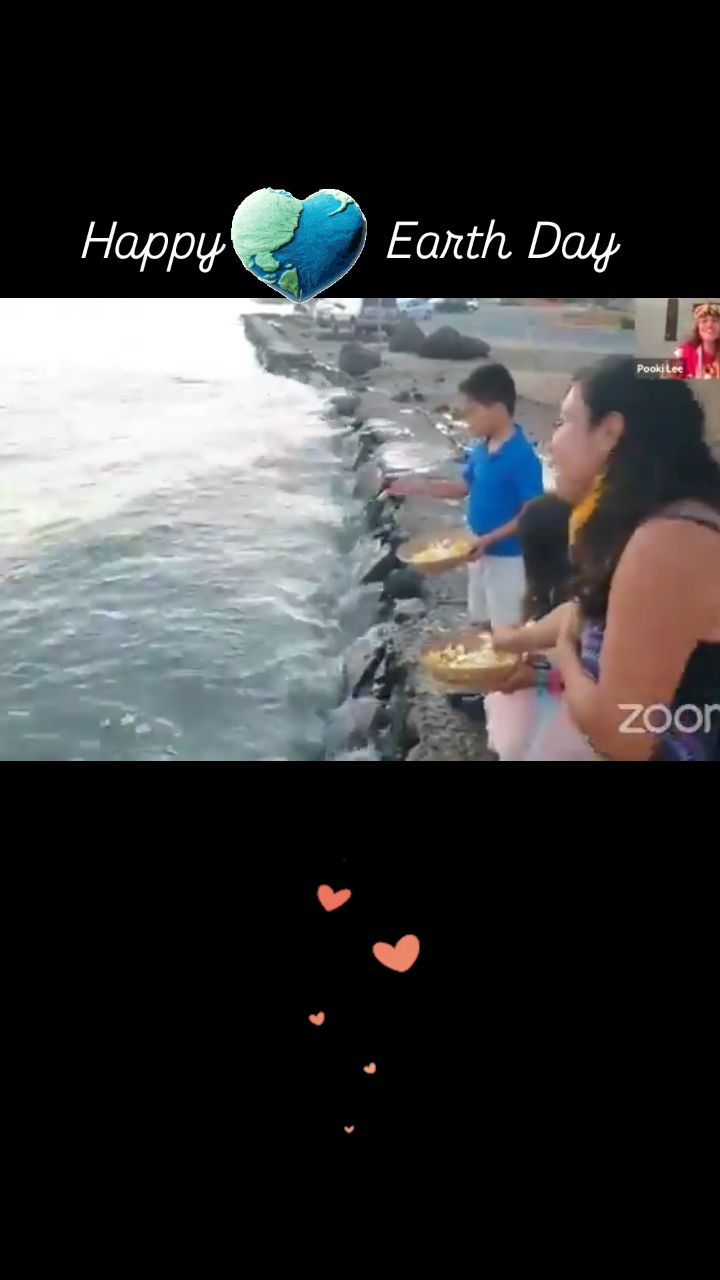 To celebrate Earth Day, take a moment to send your love over the mountains, over the sea, into the heavens and watch it return back to you in every beautiful moment โค๏ธ This is a sweet chant by my friend @karendruckermusic that says it all! Years ago, the kids & I participated in an online celebration honoring water hosted by my inspiring friend Pookie . What precious memories with my little ones ๐