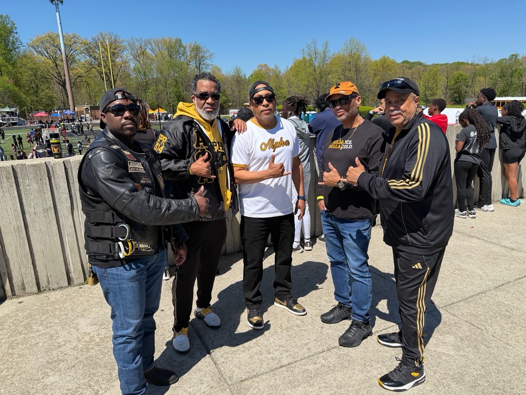 Brothers of XAL showed up to support our dear Bryan Brown as CH Flowers honored him with the Bryan Brown Invitational Track Meet