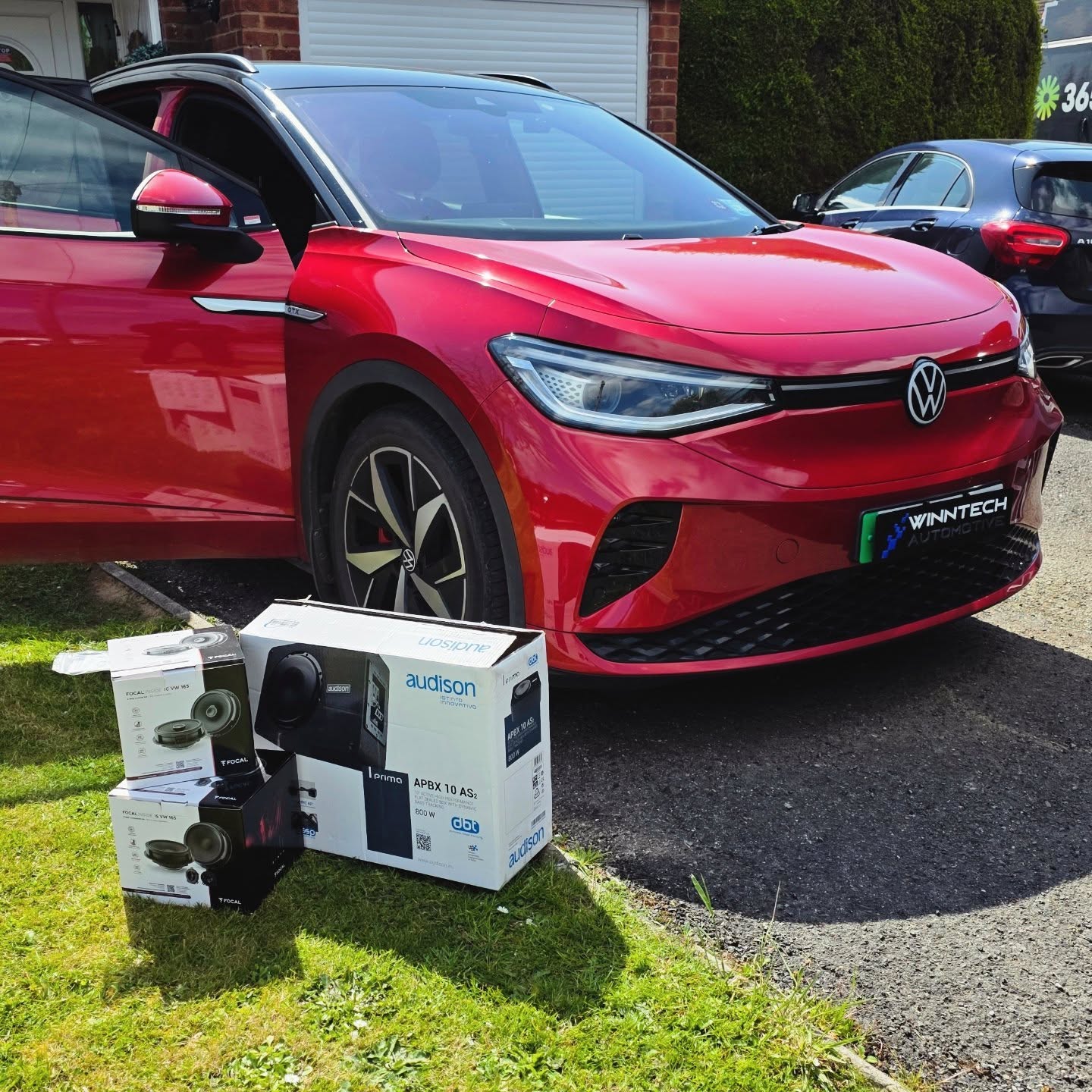 × 🔊EV AUDIO UPGRADES🔊 ×
The owner of this VW ID.4 GTX had previously enjoyed the DynAudio system that came with their eGolf and sadly this GTX didn't have the factory audio upgrade option ticked
We provided Focal front component speakers, rear coaxial speakers and an Audison active 10" subwoofer and visited the customer's address to install it.
The original speakers were carefully removed and sound deadening was then added to the door skins before the new speakers were installed front & rear.
The subwoofer is mounted in the boot with the adjustment dial discreetly mounted in the centre console. The sub is easily unplugged if the full boot space is ever required.
Needless to say the difference in sound quality is like night n day and the customer is very pleased!
🌐 www.winntech.co.uk
📧 info@winntech.co.uk
☎️ 07916-225476 Call/Text/WhatsApp
#WinntechAutomotive #id4gtx #Audison #Focal #CarAudio