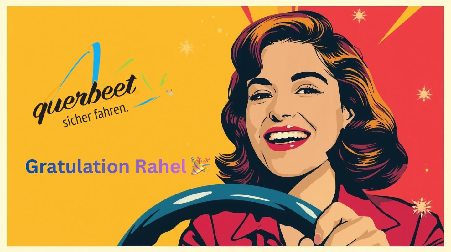 Gratulation @rahellrx zur bestandenen Prüfung 🤩
Schaurig nervös gewesen, aber trotzdem eine solide Leistung abgerufen 💪🏼 Top 👍🏼 weiter so!
Ich bedanke mich und wünsche dir alles gute und unfallfreie Fahrt 🚗🏁🥳
#hagendorn #fahrschule #ausbildung #top