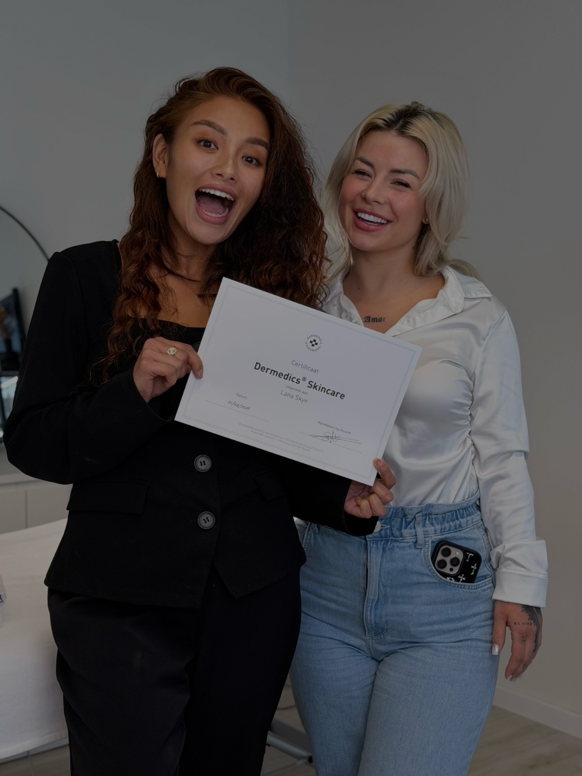 Some moments in business mean more than growth… they mean alignment. ✨
This week, we had the privilege of completing an inspiring training with @dermedics.benelux in Belgium, a company known for advanced skincare innovation, professional education, and high-quality treatment solutions designed to elevate results in the beauty industry. Their passion for knowledge, science, and real skin transformation is something we deeply connect with.
We chose to train with DERMedics because we never want to stand still. In this industry, learning is not optional, it is a responsibility. Our clients trust us with their skin, their confidence, and often their deepest insecurities. That trust deserves the highest level of care, the newest techniques, and treatments backed by real expertise.
At Lana Skyn, our mission has always been bigger than beauty alone. It is about helping people feel confident in their own skin, creating a safe space where self-care meets results, and constantly improving so every client receives the best possible experience. We believe growth happens when passion meets education, and that is exactly why opportunities like this matter so much to us.
Traveling to Belgium for this training was more than just a course, it was an investment in our future, in our standards, and in every person who walks through our doors. Every lesson learned, every skill developed, and every new insight gained will be brought back into the clinic with one purpose: to serve our clients at the highest level possible.
This is only the beginning. We stay learning, we stay growing, and we stay committed to becoming better every single day. Thank you, Dermedics, for sharing your knowledge and inspiring us to keep raising the standard. 🤍
#LanaSkyn