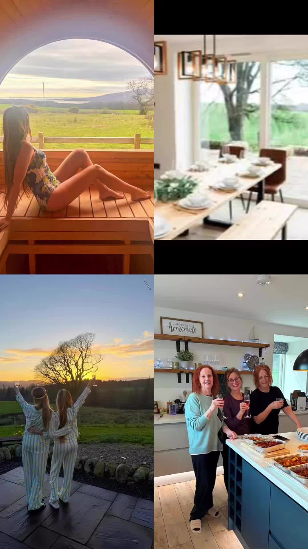 S P E C I A L thanks to our guests who sent these amazing photos from their stay at Disdow #gallowayview 🌱 #makememories #stunningproperties #sleeps10 #amazingretreat #dumfriesandgallowaylife