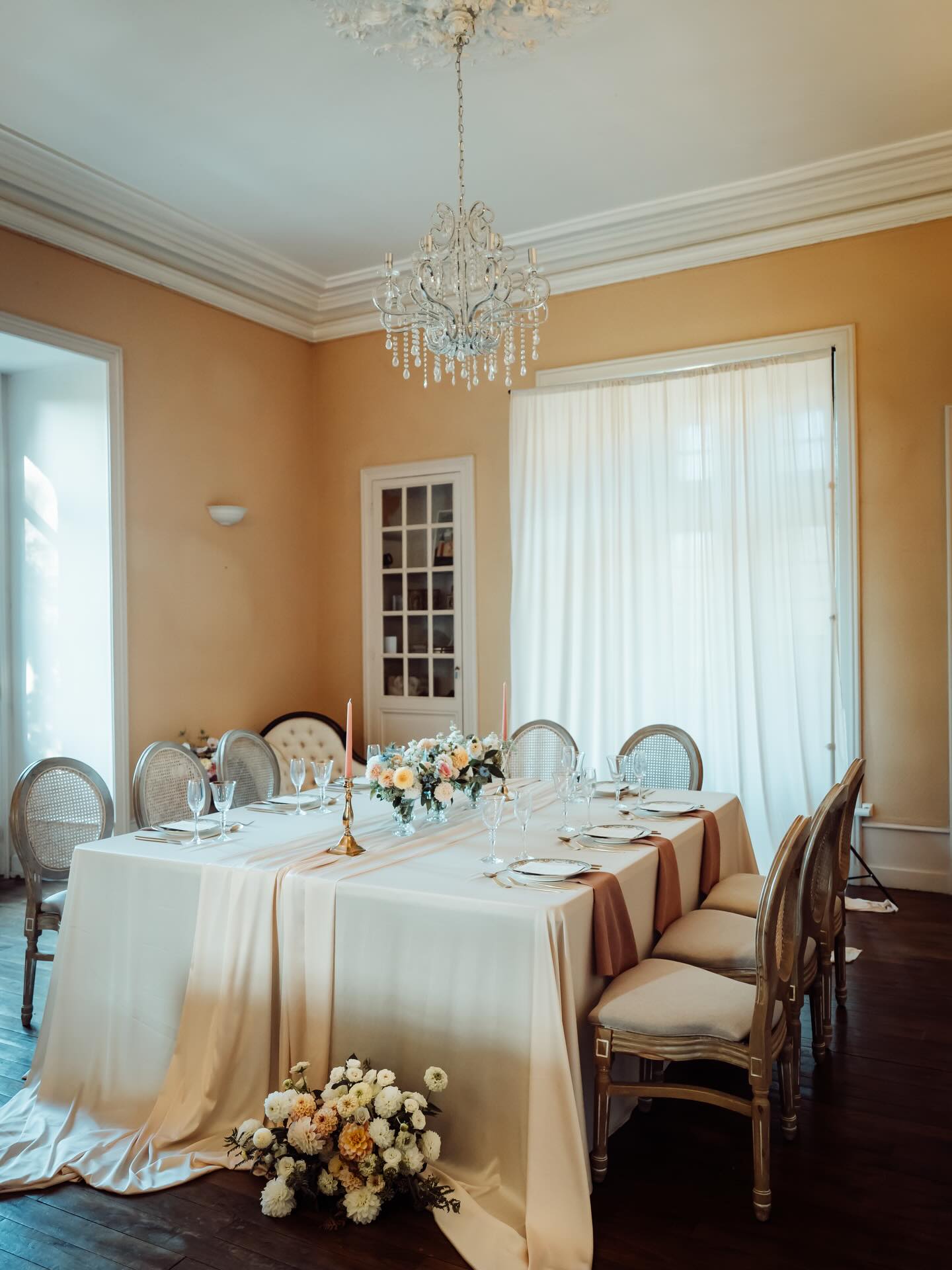 A wedding does not need to have 100 guests to be a wedding. Small, intimate weddings with no compromises can bring all the elegance needed to create the unforgettable wedding of your dreams.
Planning, Coordination & Design @significantothers_weddings
Chateau @chateaudesaintgermaindespres
Photographer @teriv_photography
Videographer @dcvisuals.1
Deco & Furniture Rental @groupe_event
Florist @lesfleursdans
Hair @allison.flory
Makeup @stephanie_manganelli
Models @jessica.majek & gilles.robert.5621
Wine @cave_eymet_opera_vinalis
Gowns @frossweddingcollections & @emmatindley
Jewellery @thelucky6pence
Stationary
@white_orchid_print_and_design
Caterer @theeventkitchen
Tuxedo @unjouruncostume.bordeaux