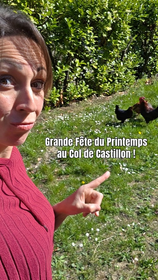 🌸 FÊTE DU PRINTEMPS À CASTILLON 🌸
La Mairie de Castillon avec le tissu associatif vous donnent rendez-vous pour une journée festive, conviviale et pleine de surprises ! 🎉
📅 Ce Dimanche 12 avril 2026
🕙 À partir de 10h
📍 Col de Castillon
👉 Entrée libre & parking gratuit sur place
✨️ DES REMISES EXCEPTIONNELLES vous seront proposées dans le cadre de mon activité ! ✨️
𝗔𝗨 𝗣𝗥𝗢𝗚𝗥𝗔𝗠𝗠𝗘
🛍️ Stands d’artisans locaux & vide-grenier
🍴 Restauration & buvette sur place
🎵 Animation musicale avec Memories
Participation de l’Automobile Club de Menton
Et des lanceurs de drapeaux de Vintimille
• Visite guidée du fort (réservation au 06.59.77.91.12)
• Balades en poney & maquillage pour enfants
• Atelier de feutrage de laine (enfants >6 ans et adultes)
🐣 𝗖𝗵𝗮𝘀𝘀𝗲 𝗮𝘂𝘅 𝗼𝗲𝘂𝗳𝘀 (𝟭𝟬𝗵𝟯𝟬 enfant <10 ans)
🎟️ 𝗧𝗼𝗺𝗯𝗼𝗹𝗮 𝗱𝗲 𝗣𝗮𝗾𝘂𝗲𝘀 (tirage à 𝟭𝟱𝗵𝟯𝟬)
𝗗𝗲𝗺𝗼𝗻𝘀𝘁𝗿𝗮𝘁𝗶𝗼𝗻 𝗲𝘁 𝗶𝗻𝗶𝘁𝗶𝗮𝘁𝗶𝗼𝗻 :
• Zumba (11h30) avec PFP Sport pour Tous
• Danse orientale (14h) avec Orient Alys Menton
📞 Réservation stand & vide-grenier (gratuit) au 07.60.07.90.34
🌸Venez en famille ou entre amis célébrer le printemps dans une ambiance chaleureuse et festive ! On vous attend nombreux !