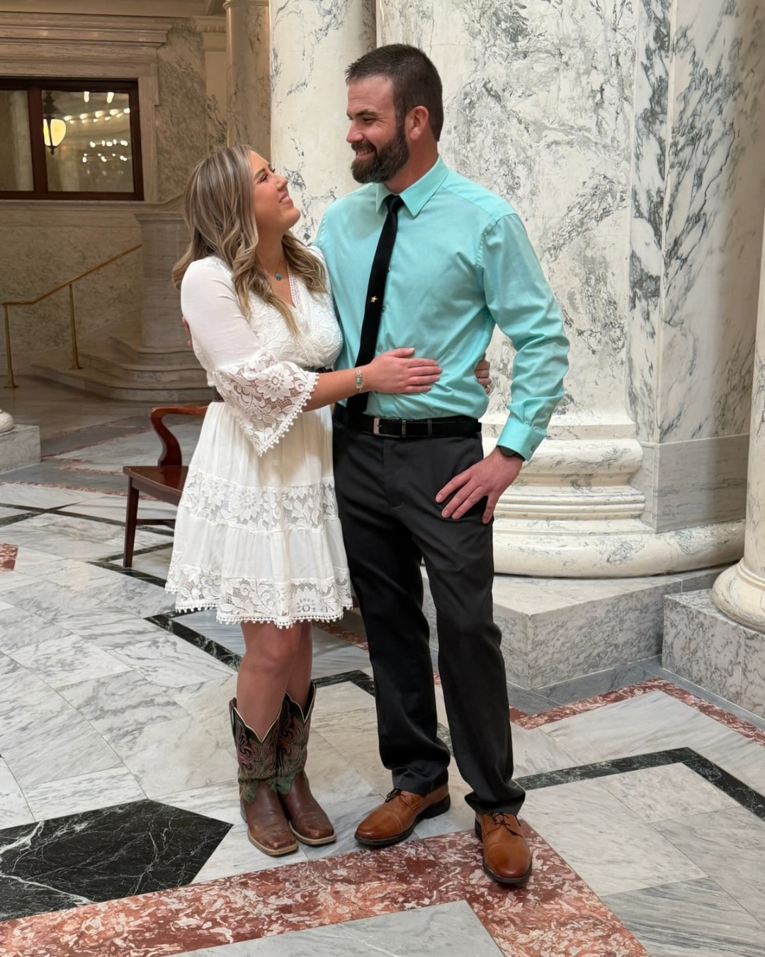 I married my best friend @travisgt23 yesterday April 17th ♥️ Three years together, and every step has felt like it was guided exactly where it was meant to be. God placed us in each other’s lives in the most beautiful way, and we continue to see His hand in all the blessings that led us here. 🤍 Marrying my best friend, my soulmate, feels so right, and I’m beyond excited to spend the rest of my life building a life rooted in faith, love, and purpose.
And the celebration isn’t over yet, we’re so excited for our intimate, formal ceremony happening this September; surrounded by our immediate family, honoring this next chapter and all the blessings still to come. ✨