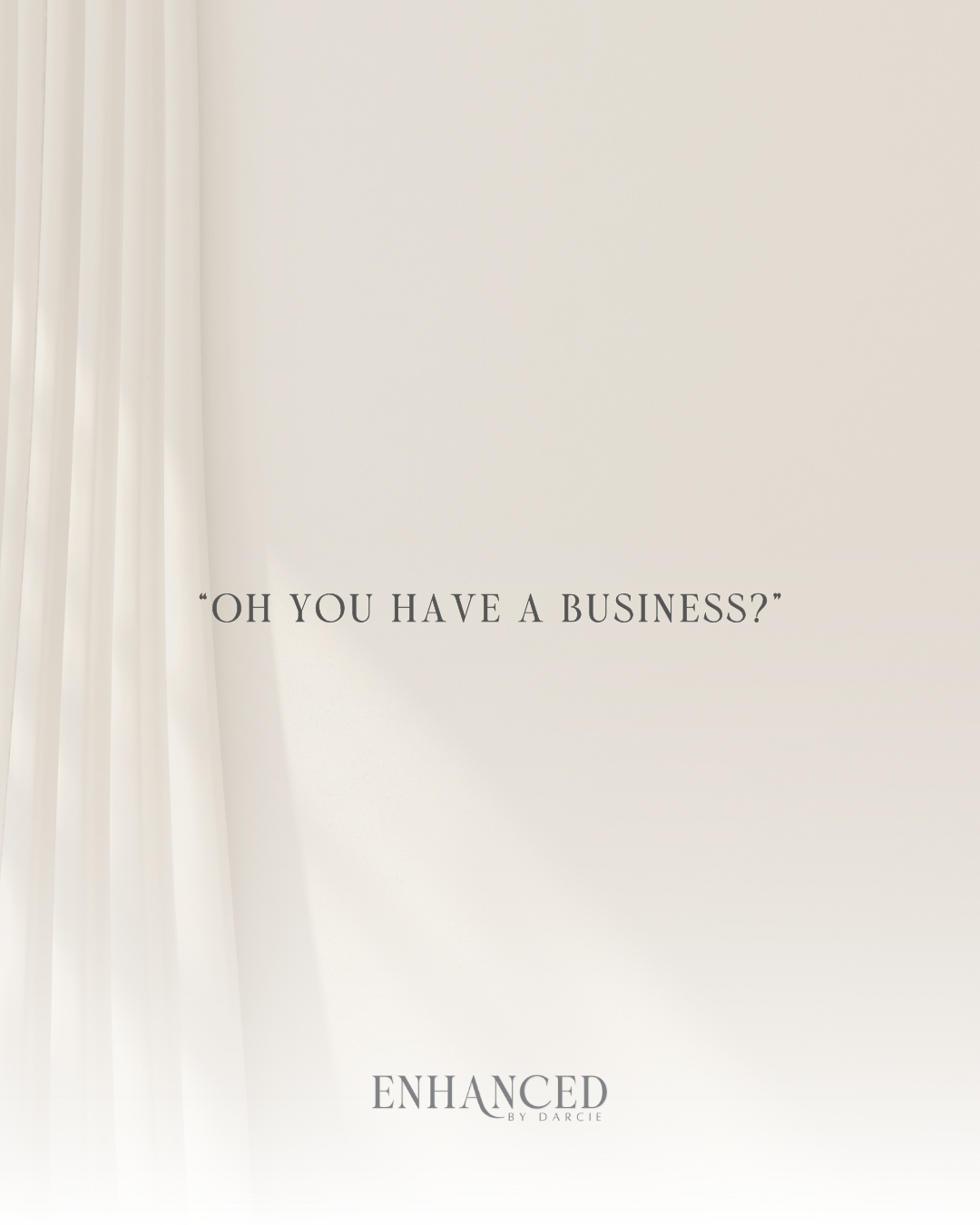 Enhanced by Darcie has always been more than just a business.
It’s a reflection of passion, purpose and the kind of work I genuinely love showing up for every day. Built from care, connection and a commitment to thoughtful aesthetic treatments, it’s become something that feels deeply personal to me, not just a brand but an extension of who I am and what I value.
Grateful to have created something I truly love and even more grateful for every client who trusts me along the way 🤍