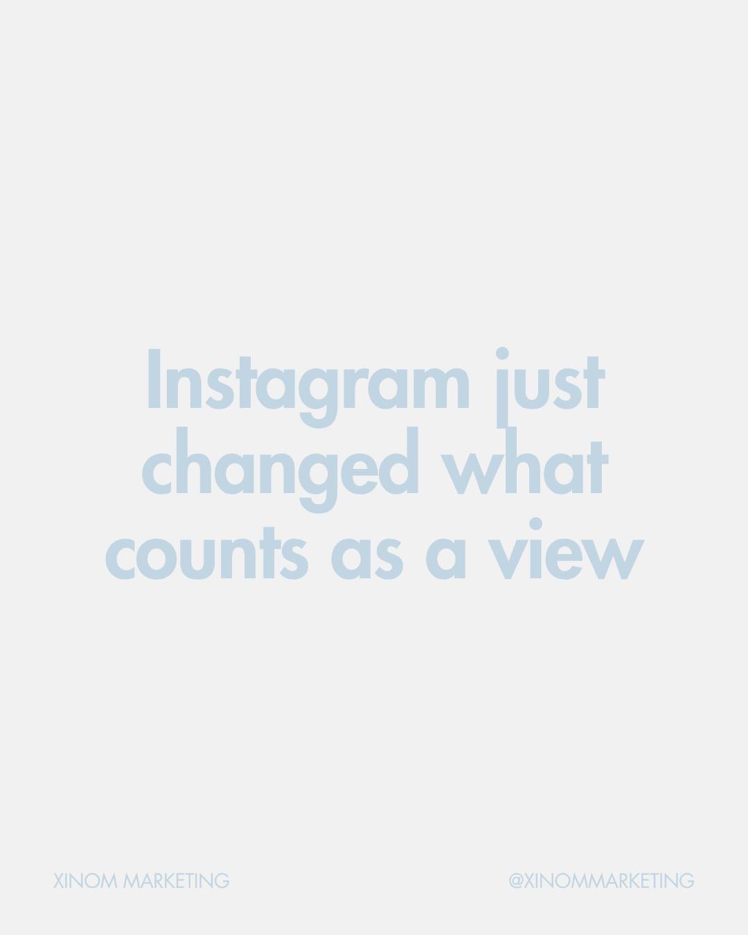 If your views feel off lately… it’s not just you.
Instagram changed how views work.
Now, a view only counts if someone actually opens or watches your content.
No more scroll-past impressions quietly boosting numbers.
At the same time, plays matter more.
Rewatches count.
Carousels stack views with every swipe.
So yeah, numbers might look lower… but they’re a lot more real now.
Which also means your content has to actually hold attention.
Hook people quickly.
Give them a reason to stay.
Make it worth coming back to.