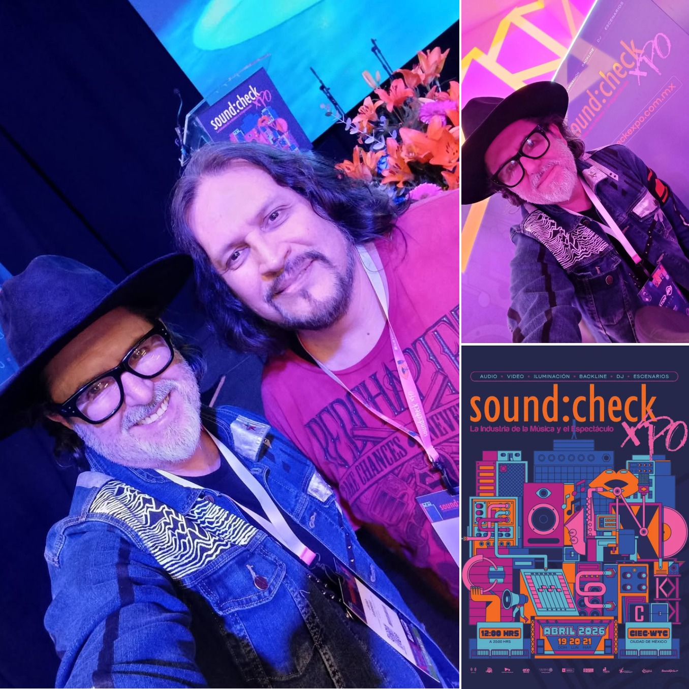 @soundcheckxpo 2026 - Qué privilegio haber podido acompañar a mi querido @germanvillacortamusic y asistir además a su charla magistral.
Una eminencia en la ingeniería del audio que lo ha llevado a trabajar con artistas de la talla de Ozzy Osbourne, Alice Cooper, The Rolling Stones y más.