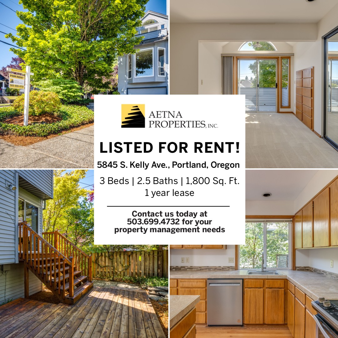 🏠️NOW AVAILABLE FOR RENT!🌼 This beautiful end unit townhome in the John's Landing area of Portland, Oregon offers an open and airy floorplan with high ceilings, hardwood floors, tile accents, energy efficient gas furnace and central air conditioning. The kitchen features stainless steel appliances. Full size laundry set. Full master suite with petite view deck. Lovely backyard space. Oversized single car garage with storage. Just steps to Willamette River and Park and moments to downtown Portland and OHSU campus.
Additional information:
~No pets/No smoking
~Proof of Renter’s Insurance is Required Prior to move in
~Rent: $3,195/Month with a one year lease
~Security Deposit: $3,100
~Application Fee: $65 per adult applicant
~Utilities: Paid by tenant
~Garage: Single car
~Fireplace: Gas
Contact the Aetna Team today to schedule a tour!
All information, regardless of source, is not guaranteed and should be independently verified.
#realestate #forrent #propertymanagement #oregonrentals #portlandrentals #portlandoregon #portlandrealestate