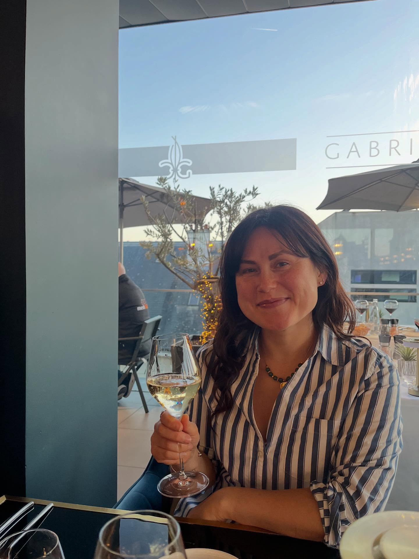 With the birthday girl @memoriesofjc in Reims. We about to have some #champagneproblems #travel #wine #somuchwine