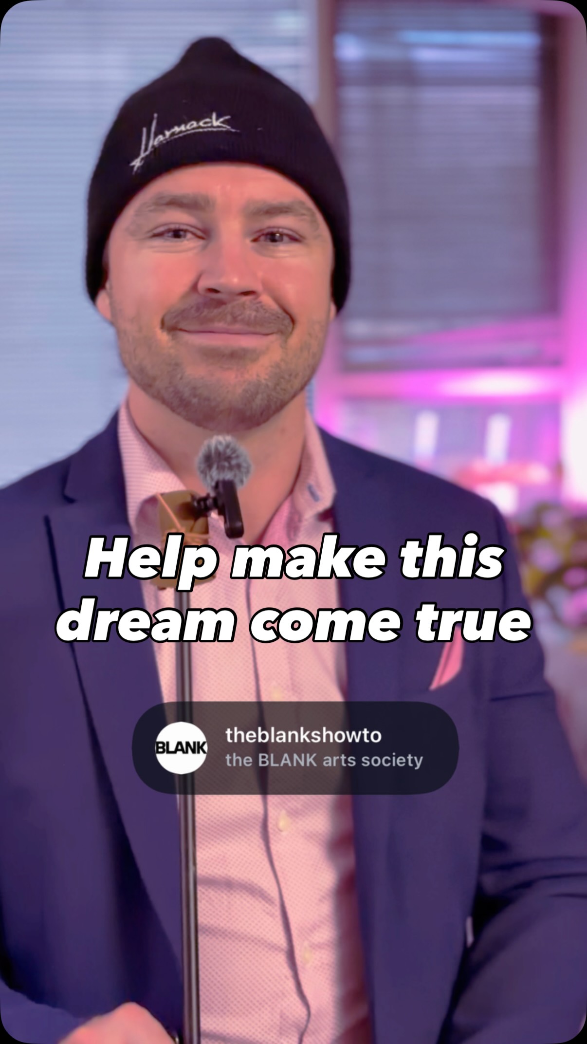 There is one week left in raising funds for this Art Competition series before we film the pilot episode out in Toronto! Please support this project as I would love to be part of a visual arts competition! #Blank #torontoarts #yegart #yyzart