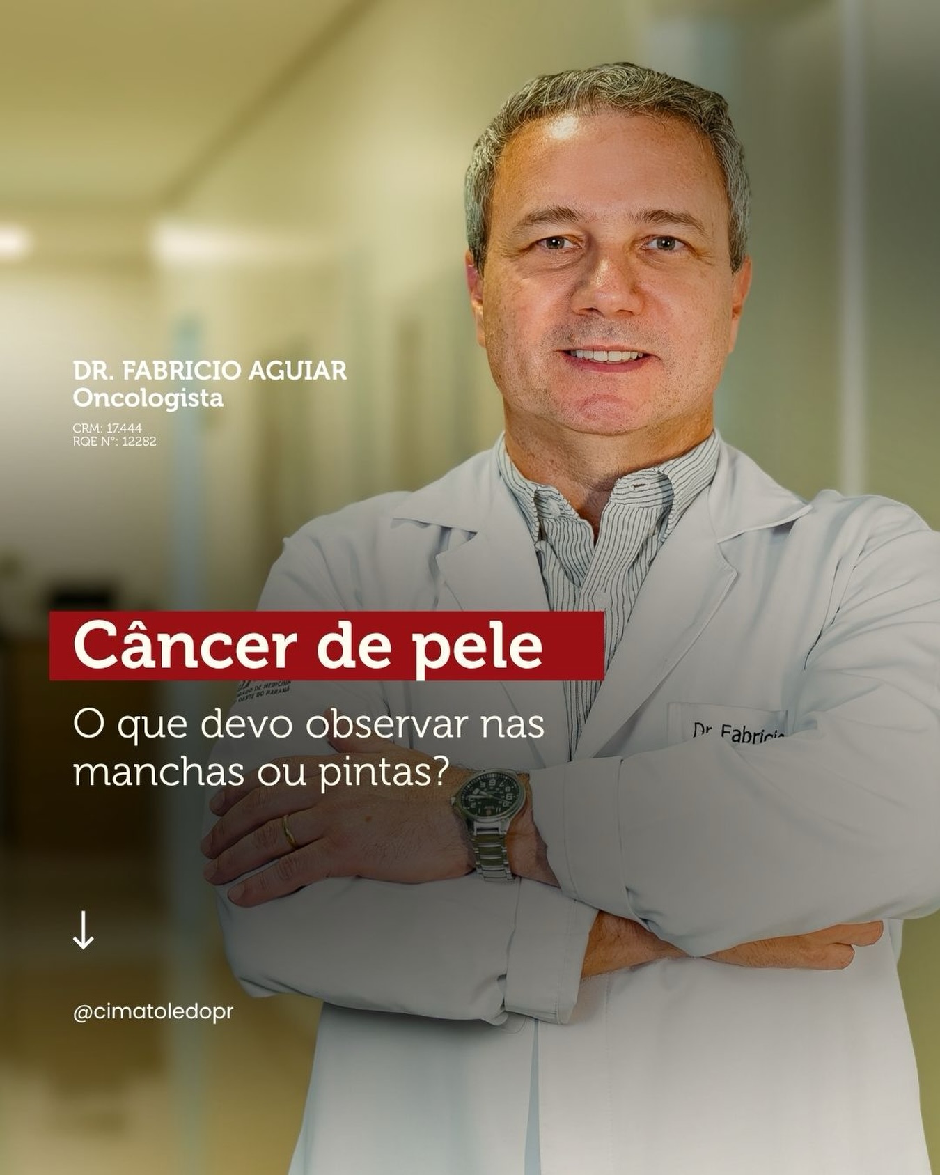 Nem toda pinta é igual. E saber diferenciar pode mudar tudo.
O câncer de pele é o mais comum no Brasil e também um dos que tem melhor resposta ao tratamento quando detectado cedo. O problema é que muita gente não sabe o que observar.
Fique atento a manchas ou pintas que:
— Têm bordas irregulares ou assimétricas
— Apresentam mais de uma cor
— Crescem ou mudam de aparência com o tempo
— Coçam, sangram ou formam crosta sem motivo
Essa avaliação tem nome: regra ABCDE. E ela existe pra te ajudar a perceber quando algo merece atenção especializada.
A pele registra tudo. Exposição solar acumulada, histórico familiar, alterações sutis que só um olhar treinado consegue interpretar com precisão.
No CIMA, a oncologia e a estrutura completa da clínica garantem que nenhum sinal passe despercebido.
🔗 Agende pelo link na bio.
#cima #cimapr #toledo #centrointegradodemedicinaavancada