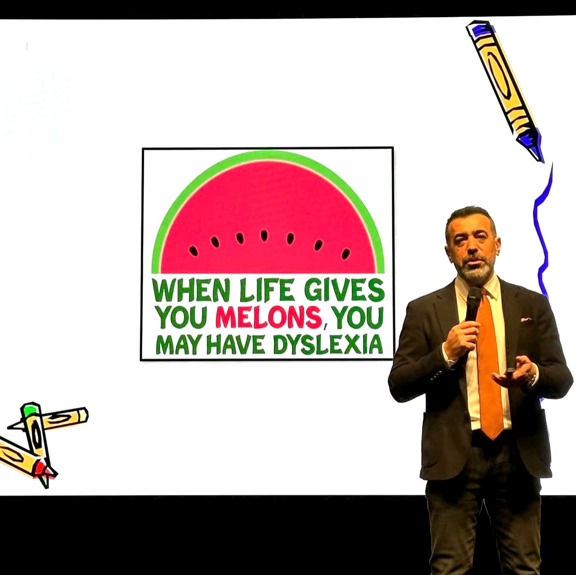 When life gives you ‘melons’, you may have dyslexia!
@profdrburakdogangun