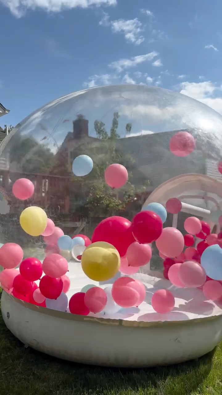 Backyard party season is officially in full swing!🥳🎊✨
#bubblehouse
#bubblehouserental
#kidseventsmaryland
#kidspartyideas
#kidspartyplannermaryland