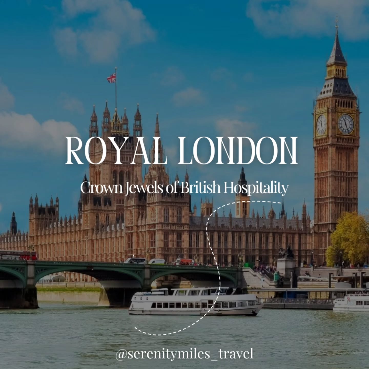 Day 2 of our luxury FAM trip unfolds with a “Royal London” walking tour – a curated journey through the city’s most iconic landmarks and royal heritage:
⠀
Piccadilly Circus – Trafalgar Square – Whitehall with the Changing of the Guard – Big Ben – The Palace of Westminster – Westminster Abbey – St James’s Park – Buckingham Palace – Belgravia
⠀
The programme continues with a site inspection of @bvlgarihotellondon – a haven of elegant Italian art of living in the heart of London, defined by refined design and discreet, impeccable service
⠀
In the afternoon, we visit Maybourne properties – iconic properties defined by timeless elegance, discreet service, and an uncompromising commitment to refined, residential-style experiences: @the_berkeley @theemorylondon @claridgeshotel @theconnaught
⠀
The day concludes with a visit to The Lion King Musical at the Lyceum Theatre – a visually breathtaking theatrical masterpiece that transforms the African savannah into one of the most imaginative stages in modern theatre
⠀
➡️ Get in touch with our Luxury Travel Specialists on +44 746 786 23 53 | reservations@serenitymiles.com