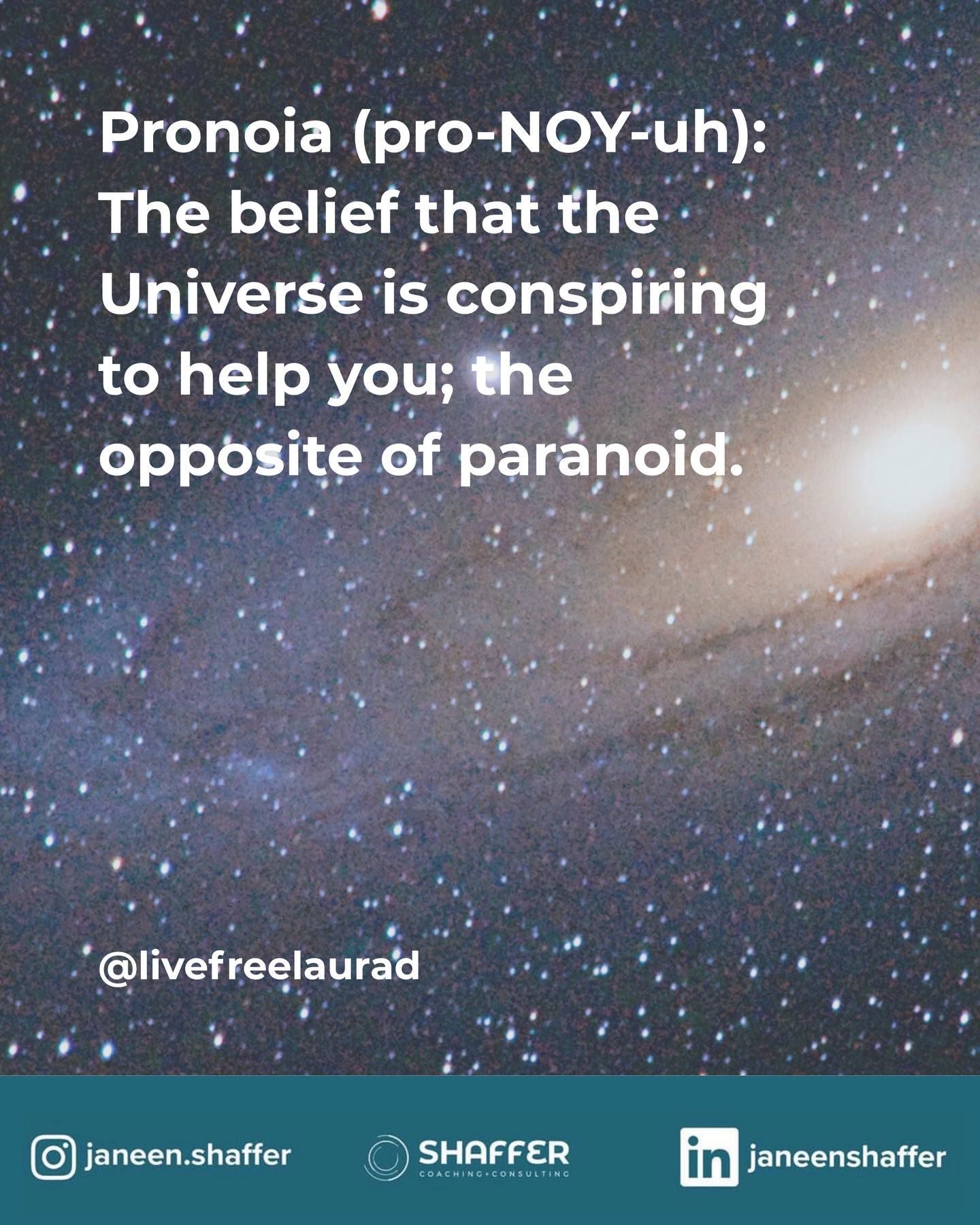 Pronoia is the belief that the Universe is conspiring to help you. Not every delay is a setback and not every detour is a mistake. Sometimes life is quietly arranging things behind the scenes - aligning people, timing, and opportunities in ways we can’t yet see. If you feel stuck, keep beliving that there is more happening to support you than what meets the eye. #alignment #timing #believing #support