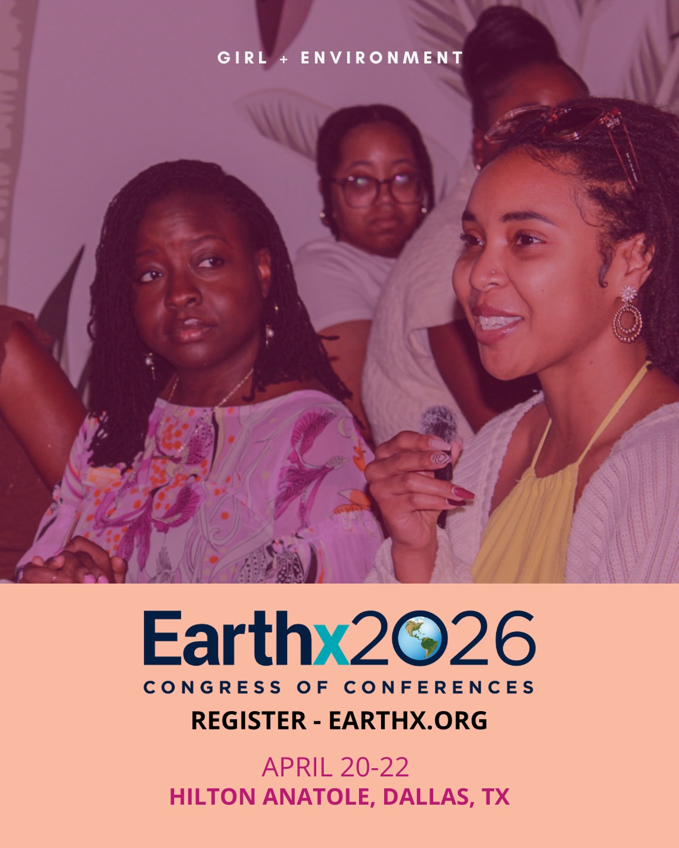 GPE Girlies it’s not too late to grab your tickets to EarthX2026!!! @earthxorg 🫶🏾
Your favorite GPE girlies will be there, including our founder and executive director, @diamondciara ⚡️⚡️⚡️