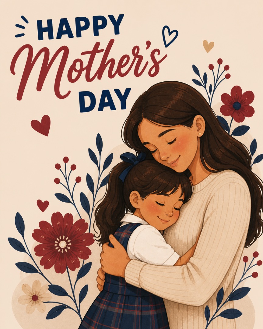 💐 Happy Mother’s Day 💐
Today we celebrate the incredible mums, grandmothers, carers and special women in our lives who fill our days with love, support and endless care ❤️
Thank you for the many ways you help our students learn, grow and shine every single day. Your kindness, strength and encouragement make such a difference in our school community.
Wishing you a beautiful day filled with love, appreciation and a little time just for you 🤍
#MothersDay #SchoolCommunity #Gratitude #ThankYouMums