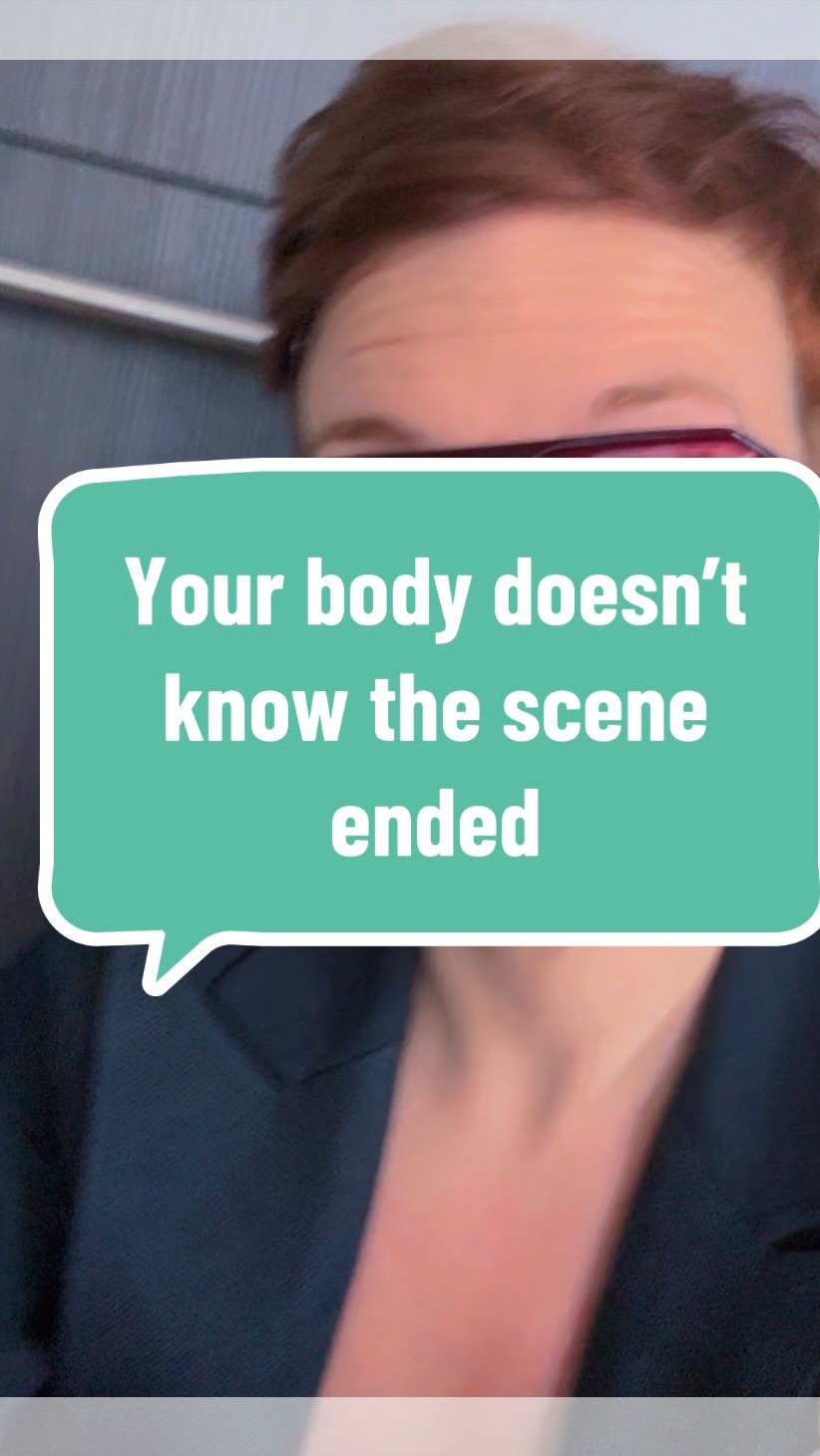 Your body doesn’t know the scene ended just because someone yelled ‘cut.’
One of the most overlooked things in film:
actors and crew can carry emotional activation long after an intense scene wraps.
Your nervous system responds to what it experiences, even when it’s fictional.
Quick reset after hard scenes:
• shake out your hands
• unclench your jaw
• exhale slower than you inhale
• look around the room and reconnect to the present
Because emotional safety on set matters too.
#FilmTok #Actors #SetLife #FilmCrew #NervousSystem