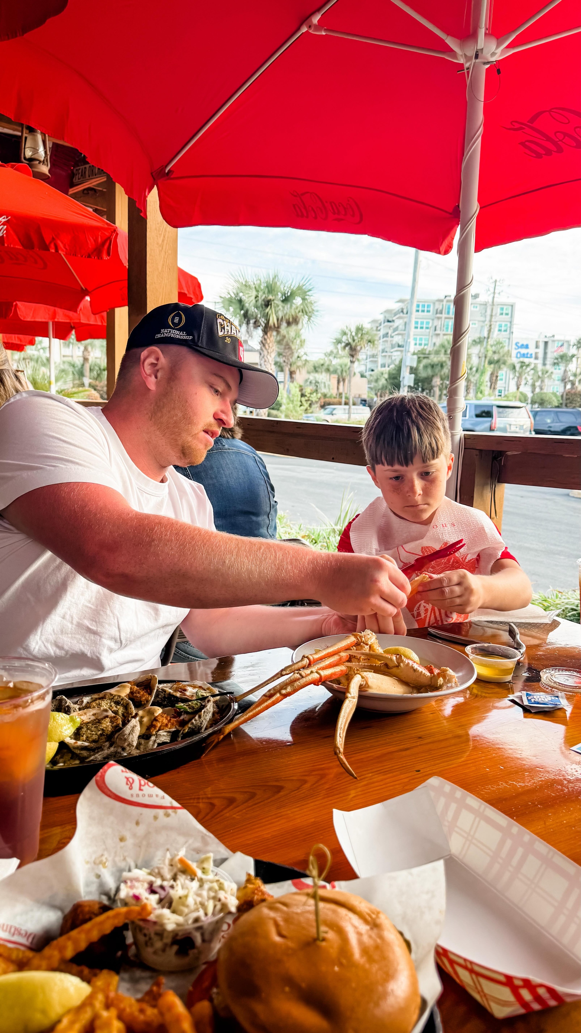The $20 side of crab legs offers the same satisfaction as the $80 full portion … no reason to tell him it’s the side, right?
#louisvillecreators #momsunder30 #homehealthnurse #workingmomma #travelnurselife