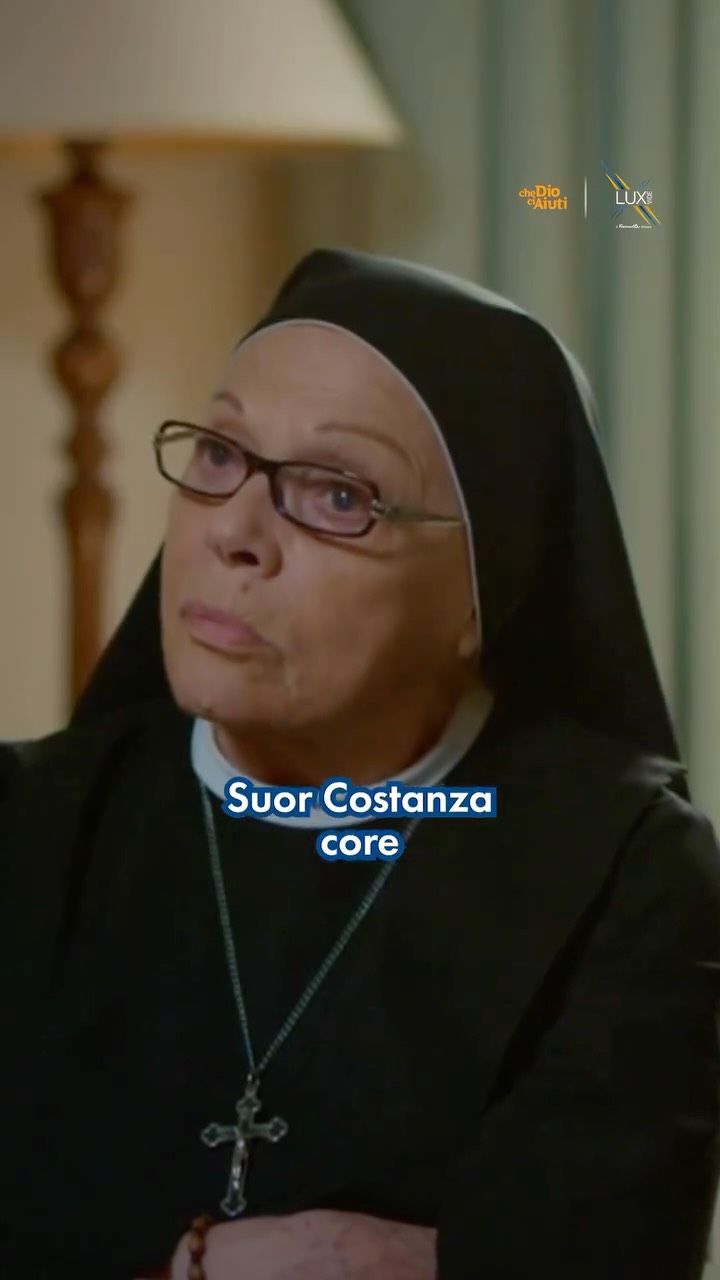 Livello iconicità: #SuorCostanza ✨#LuxVide #Fremantle #CheDioCiAiuti #DaVedere