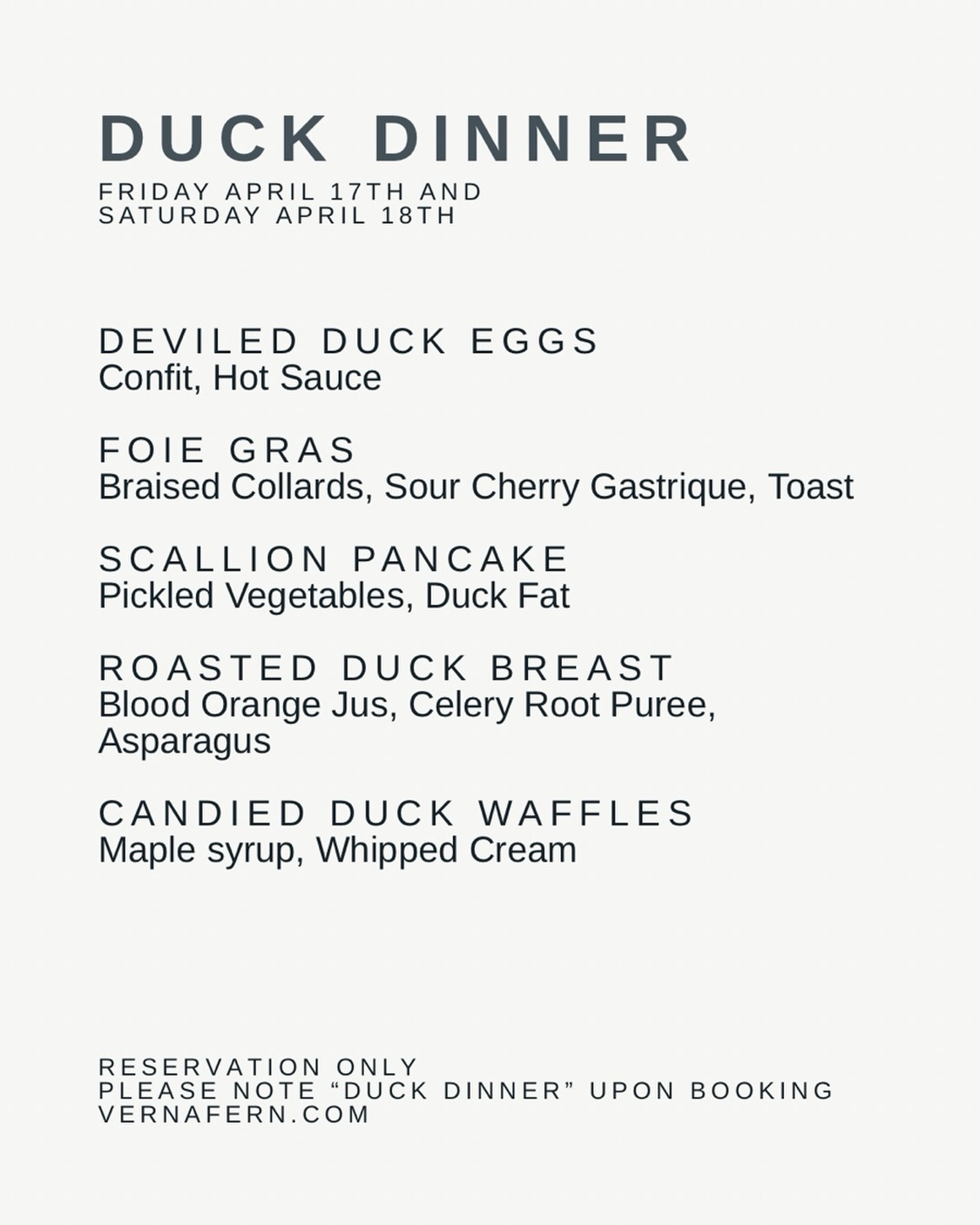 Duck Dinner — Friday and Saturday
Reservations only — Please note "Duck Dinner" when booking.
Join us, pull up a chair.
#eatinbucksco #phillyfoodie #doylestown #doylestownfoodie #chefsmenu