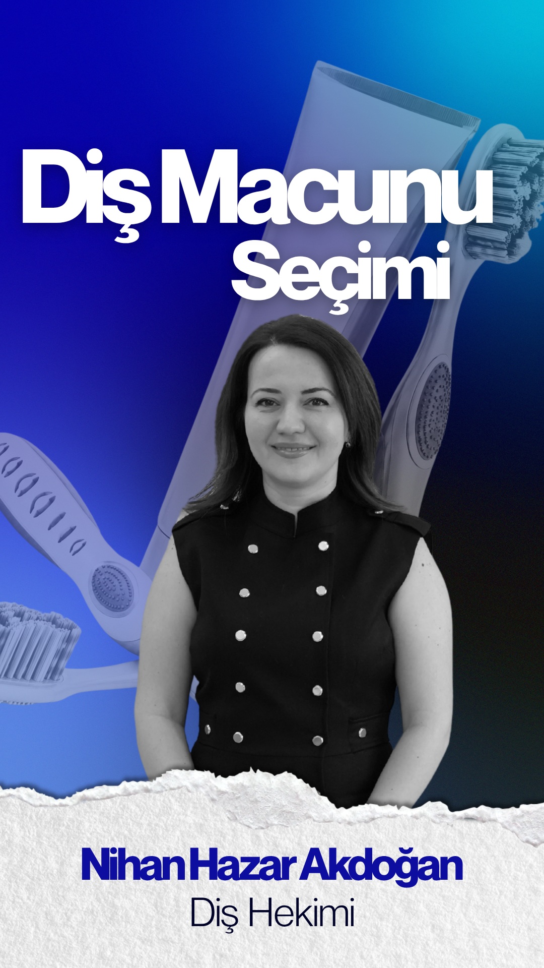 Diş macunu seçerken sadece “beyazlatıcı” ya da “ferahlatıcı” yazılarına değil, içeriğine de dikkat etmek gerekiyor 🦷✨
Çünkü her içerik her ağız yapısı için uygun olmayabilir.
Bu videoda Dr. Nihan Hazar Akdoğan ile birlikte diş macunlarında sık karşılaşılan içerikleri, hangi durumlarda faydalı olabileceklerini ve nelere dikkat edilmesi gerektiğini konuştuk.
✔️ Florür
✔️ Aşındırıcılık seviyesi
✔️ SLS (Sodyum Lauril Sülfat)
✔️ Hidroksiapatit içerikleri
Özellikle hassas dişlere sahip kişiler için doğru ürün seçimi, ağız ve diş sağlığında büyük fark yaratabilir.
Unutmayın; doğru diş macunu kişiye özeldir.
Sosyal medyada gördüğünüz her ürün sizin için uygun olmayabilir.
EN
When choosing a toothpaste, it’s important to look beyond labels like “whitening” or “extra fresh” and pay attention to the ingredients as well 🦷✨
Because not every formula is suitable for every oral condition.
In this video, Dr. Nihan Hazar Akdoğan explains some of the most common ingredients found in toothpastes, when they may be beneficial, and what to consider before choosing the right product.
✔️ Fluoride
✔️ Abrasiveness level
✔️ SLS (Sodium Lauryl Sulfate)
✔️ Hydroxyapatite ingredients
Especially for people with sensitive teeth, selecting the right toothpaste can make a significant difference in oral health.
Remember: the right toothpaste is personal.
Not every product you see on social media is necessarily the right choice for you .