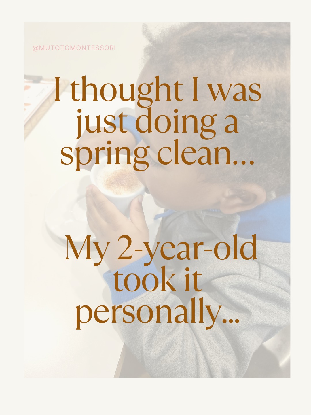 I really thought I was being productive.
Quick spring clean. Reset the space. Felt good.
My 2-year-old? Not impressed.
More clingy. More emotional. And I couldn’t quite figure out why… until I realised:
I had changed the environment he relies on to feel safe — without warning.
And for a young child, that’s not small. It’s everything.
I genuinely didn’t think it would affect him this much.
So if your child has felt a little “off” recently, it might not be behaviour