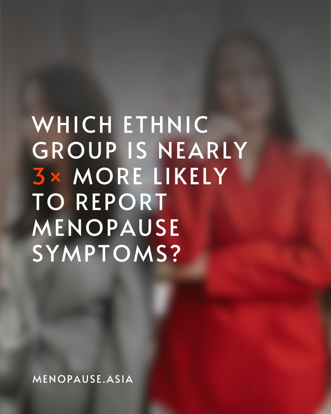 Indian women in Malaysia are nearly 3x more likely to experience 4 or more menopause symptoms than Chinese women.
That's not a small difference. That's a clinically significant gap — and most women have no idea it exists.
Swipe to see what the data actually says.
Comment “𝗧𝗢𝗢𝗟𝗞𝗜𝗧” to get our FREE Asian Menopause Toolkit.
Source: Climacteric Journal, June 2025 (Dr Premitha Damodaran, Beng Kwang Ng & Dr Aini Hanan Azmi)
------------------------
We’re 𝗠𝗲𝗻𝗼𝗽𝗮𝘂𝘀𝗲 𝗔𝘀𝗶𝗮 -connecting you to licensed physicians for personalised menopause care, and supporting you with education and community.
💬 We believe no woman should have to navigate this alone.
#MenopauseAsia #MenopauseResearch #AsianWomen #MalaysianWomen #Perimenopause #HormoneHealth #MidlifeHealth #MenopauseAwareness #SeenAtMidlife
Educational content only. Not medical advice.