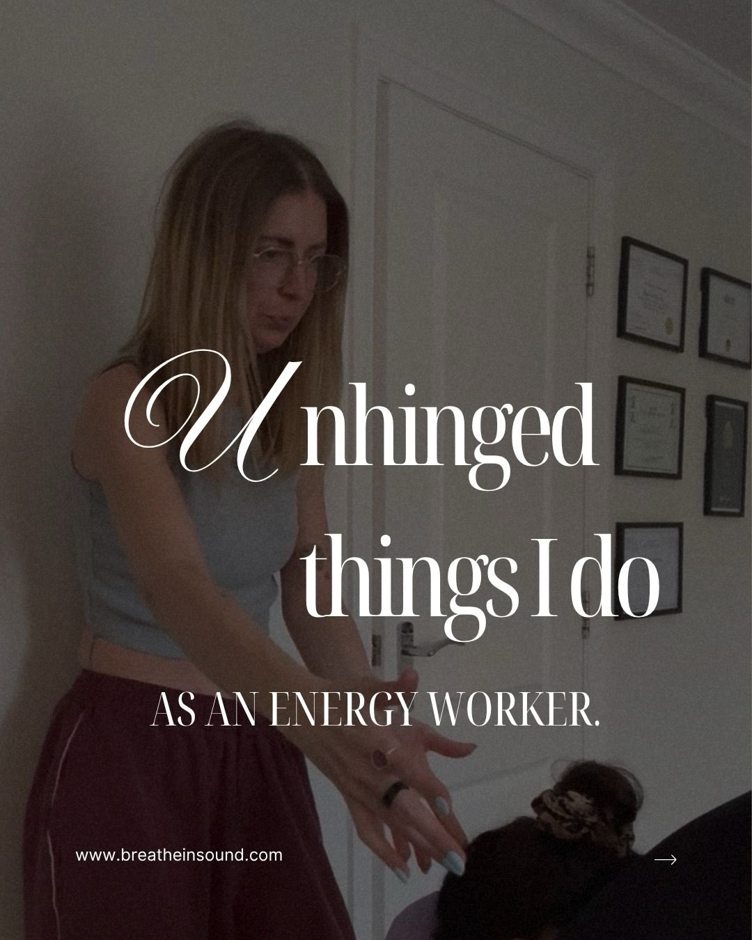 Do you think I’m unhinged? You decide. 😝
#energyworker
#spinalenergetics
#spinalenergeticspractitioner