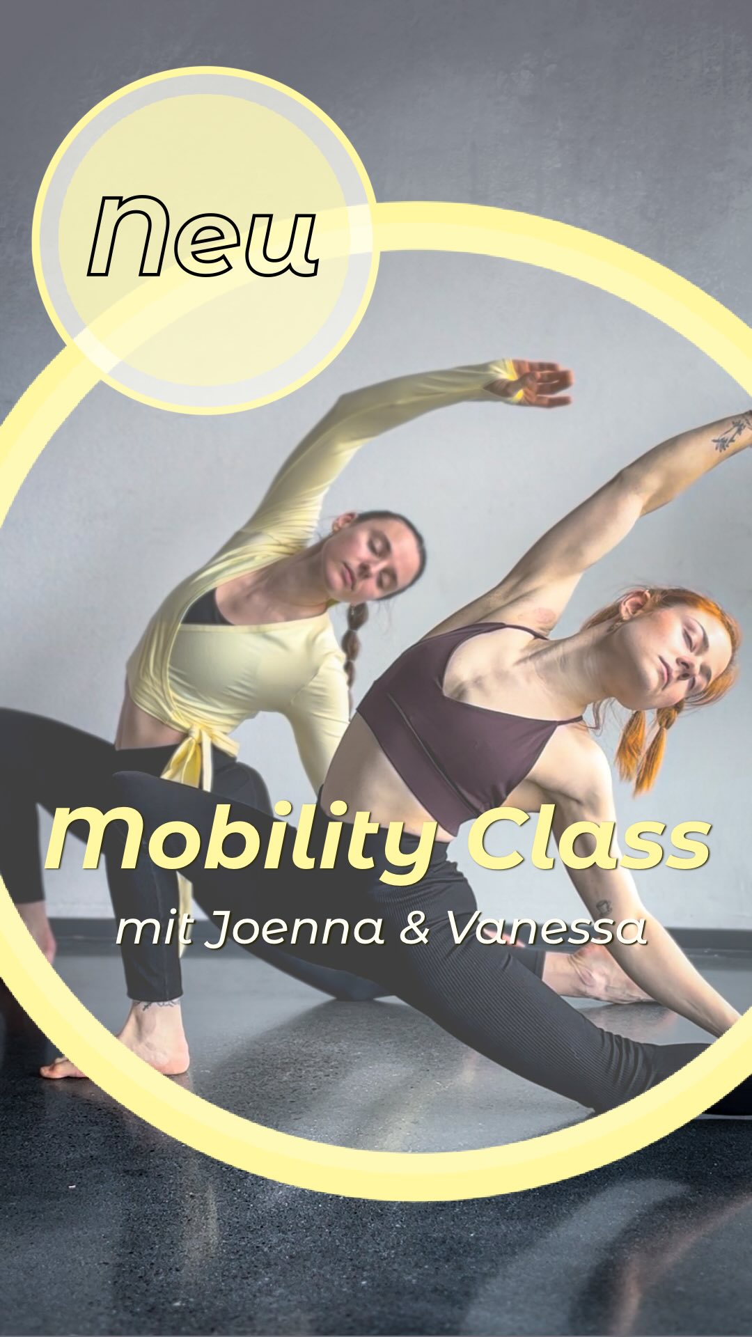 Jetzt neu bei uns!✨
Du hast Lust auf Mobility?🧘🏼♀️🧘🏼♂️
Ab dem 24.04. startet der neue Mobility Kurs bei uns in der Halle. Ob als warm up vor dem Bouldern oder Klettern oder entspannt an deinem Rest Day – verbessere deine Beweglichkeit mit Fokus auf Hüfte, Schultern & Rücken.
Wann? Freitags, ab 18:00 Uhr
Wo? Fliegerhalle, Yogaraum
Dauer: 75 min
mit @joenna.brd und @vanessjnk
Buchen könnt ihr den Kurs ab jetzt auf der Homepage der Fliegerhalle! Entweder als 6-Wochen Kurs oder als Einzeltermin. Kommt gerne vorbei! 🌼
#fliegerhallebraunschweig #mobility #mobilitytraining