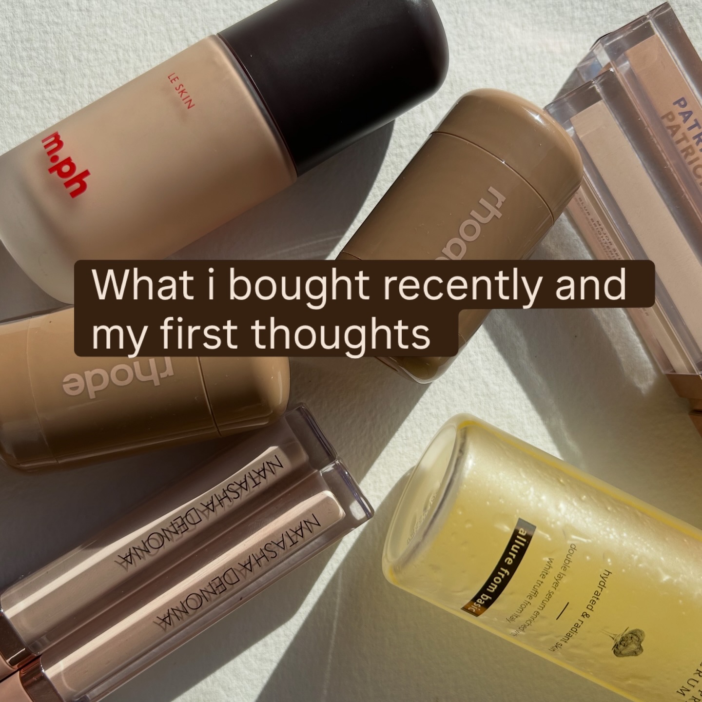 I bought a lot of make up and skin care recently. So here are my first thoughts on some of the products?
Wanna see a make up haul?