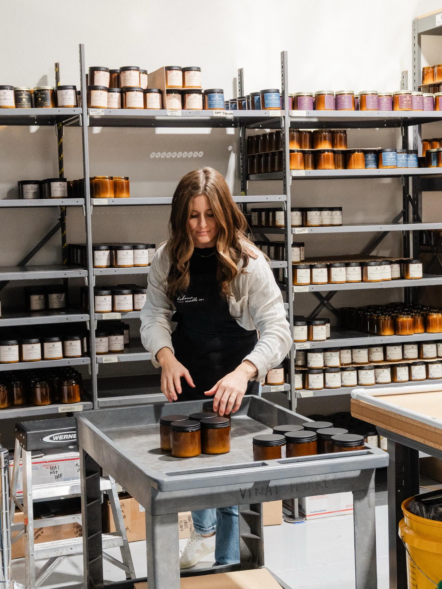 A little peek behind the scenes ✨ Every candle starts with care. We create, package, and ship all our candles from our shop in Waconia, MN
Made with care, waiting for you! 🤍 Come visit us in the shop!
📸 @kerry_darrington