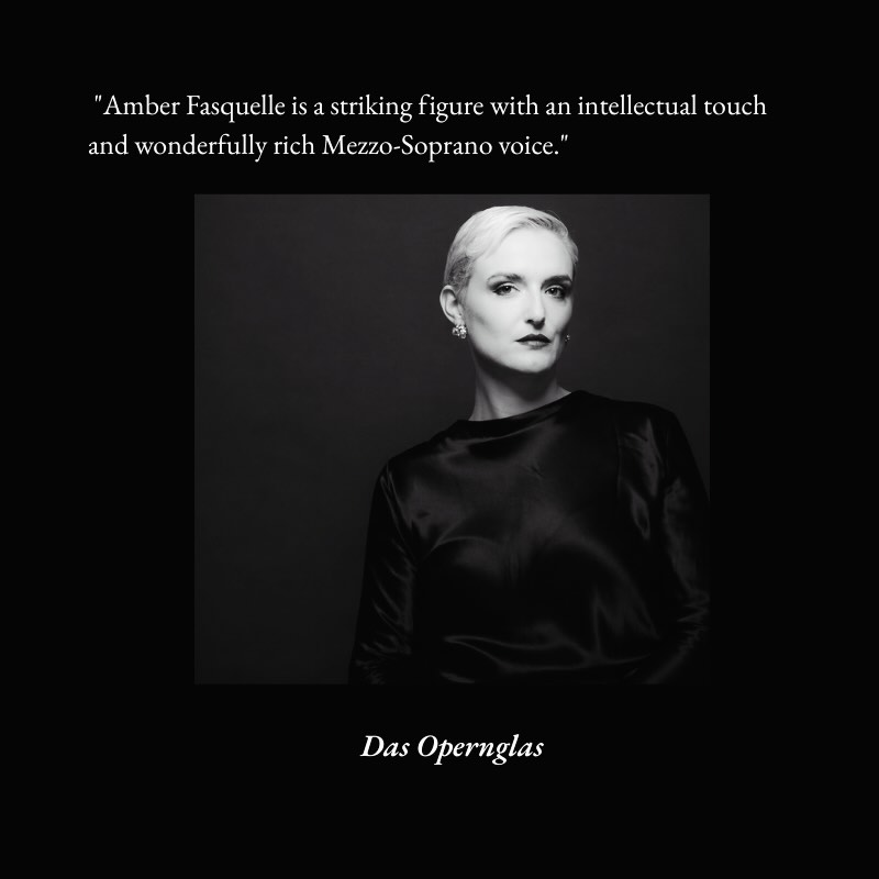 āAmber Fasquelle ist eine aparte Erscheinung mit intellektuellem Touch und einem herrlich fülligen Mezzosopran.ā
-Das Opernglas @dasopernglas
Change is aheadā¦website, reviews, and updates to come soon.
And featured here a low key shout out to our debut Operaphoria track with @phonewifey @___ozgurkaya___
šø the one and only @alainbianco š„